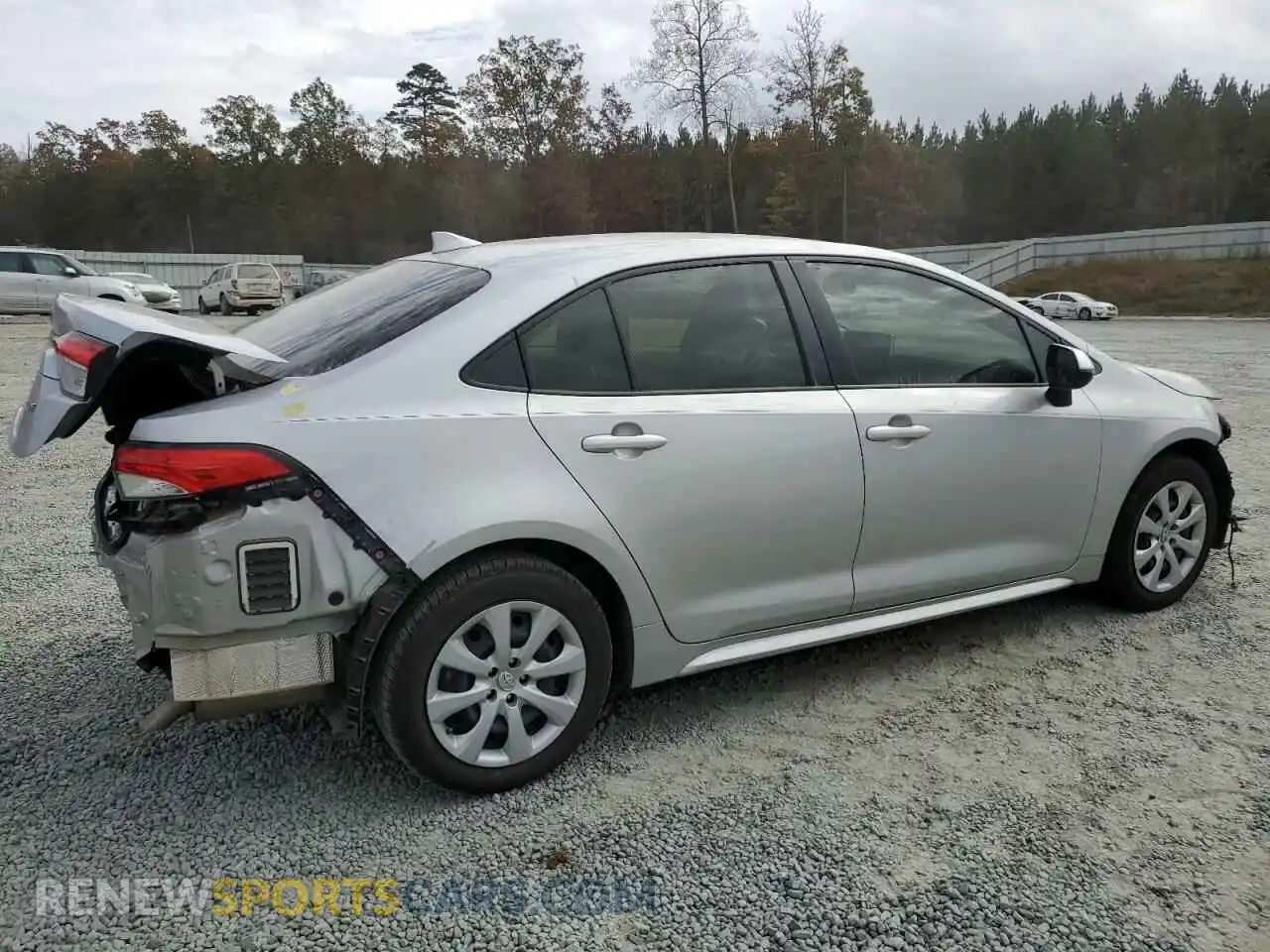 3 Photograph of a damaged car JTDEPMAE5MJ160782 TOYOTA COROLLA 2021