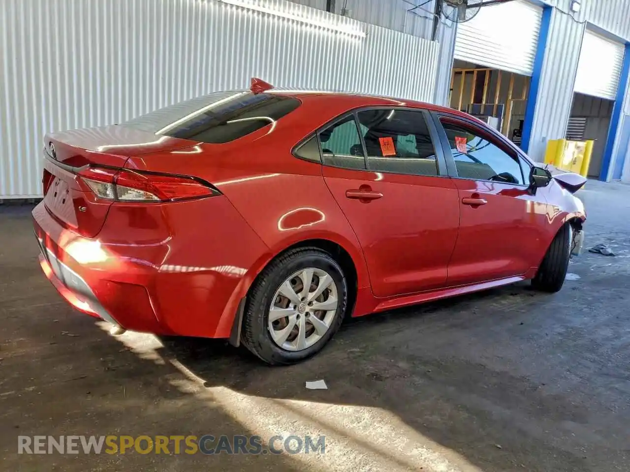 3 Photograph of a damaged car JTDEPMAE5MJ163035 TOYOTA COROLLA 2021
