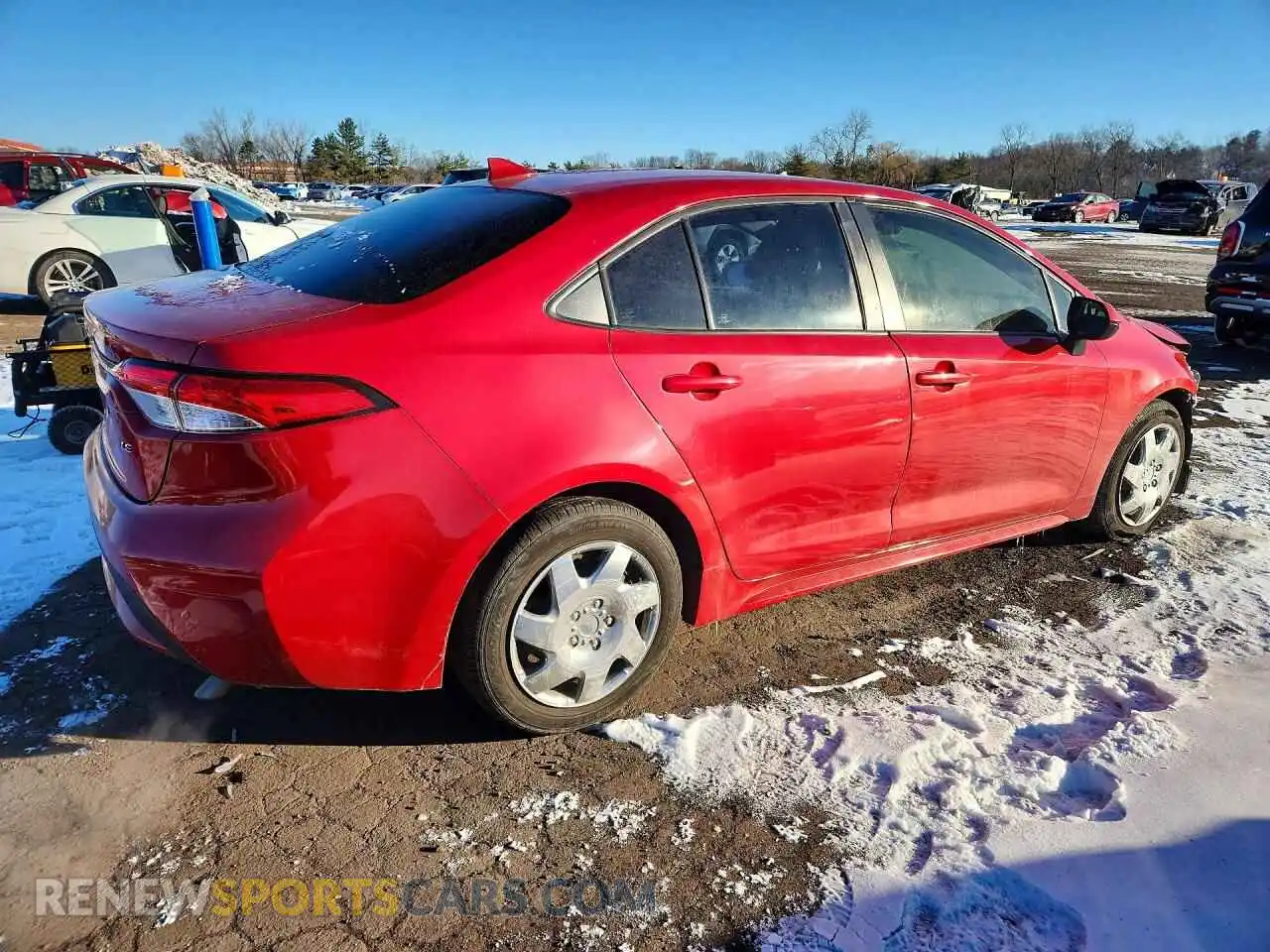 3 Photograph of a damaged car JTDEPMAE5MJ167991 TOYOTA COROLLA 2021