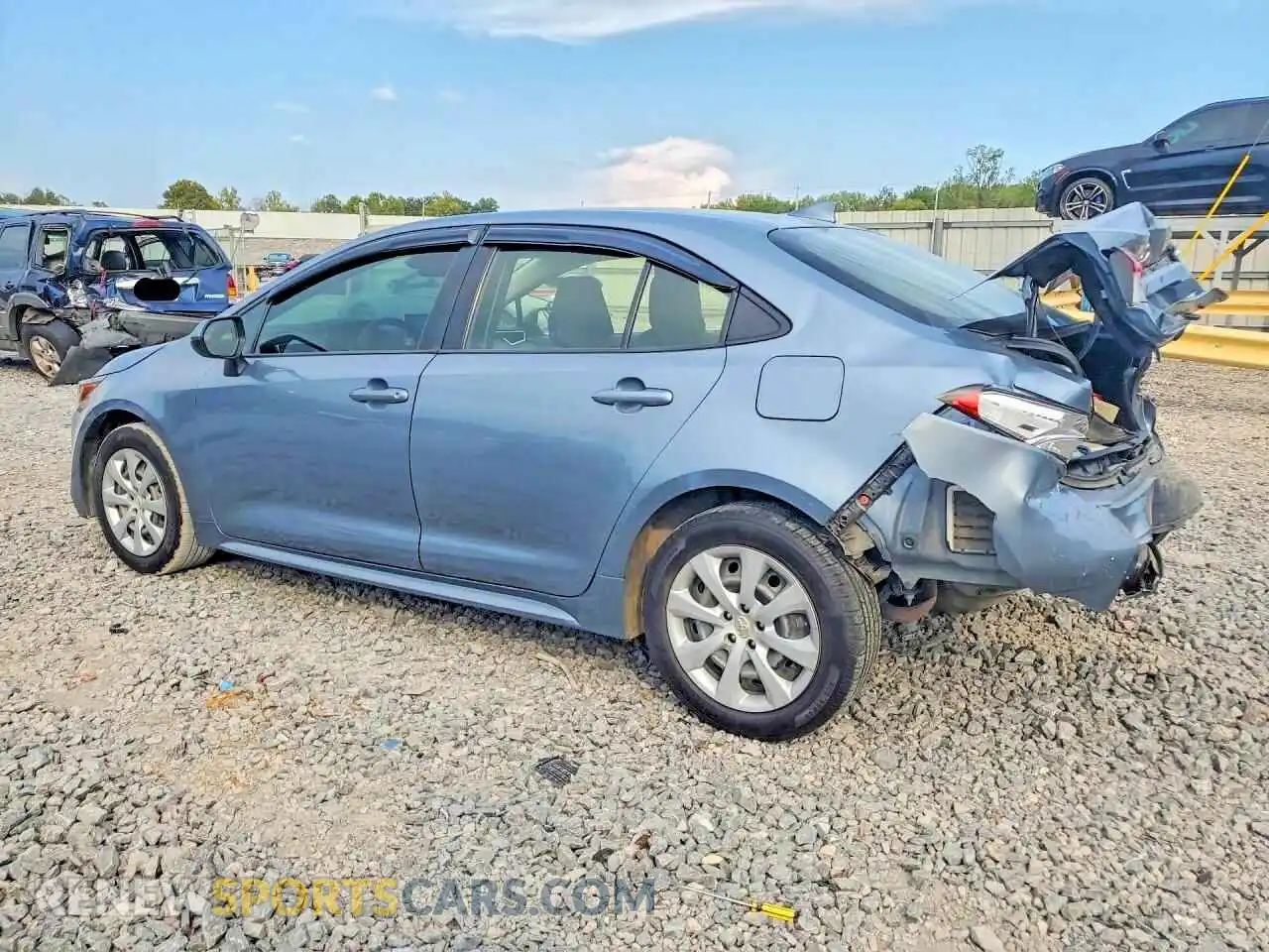 2 Photograph of a damaged car JTDEPMAE5MJ168672 TOYOTA COROLLA 2021