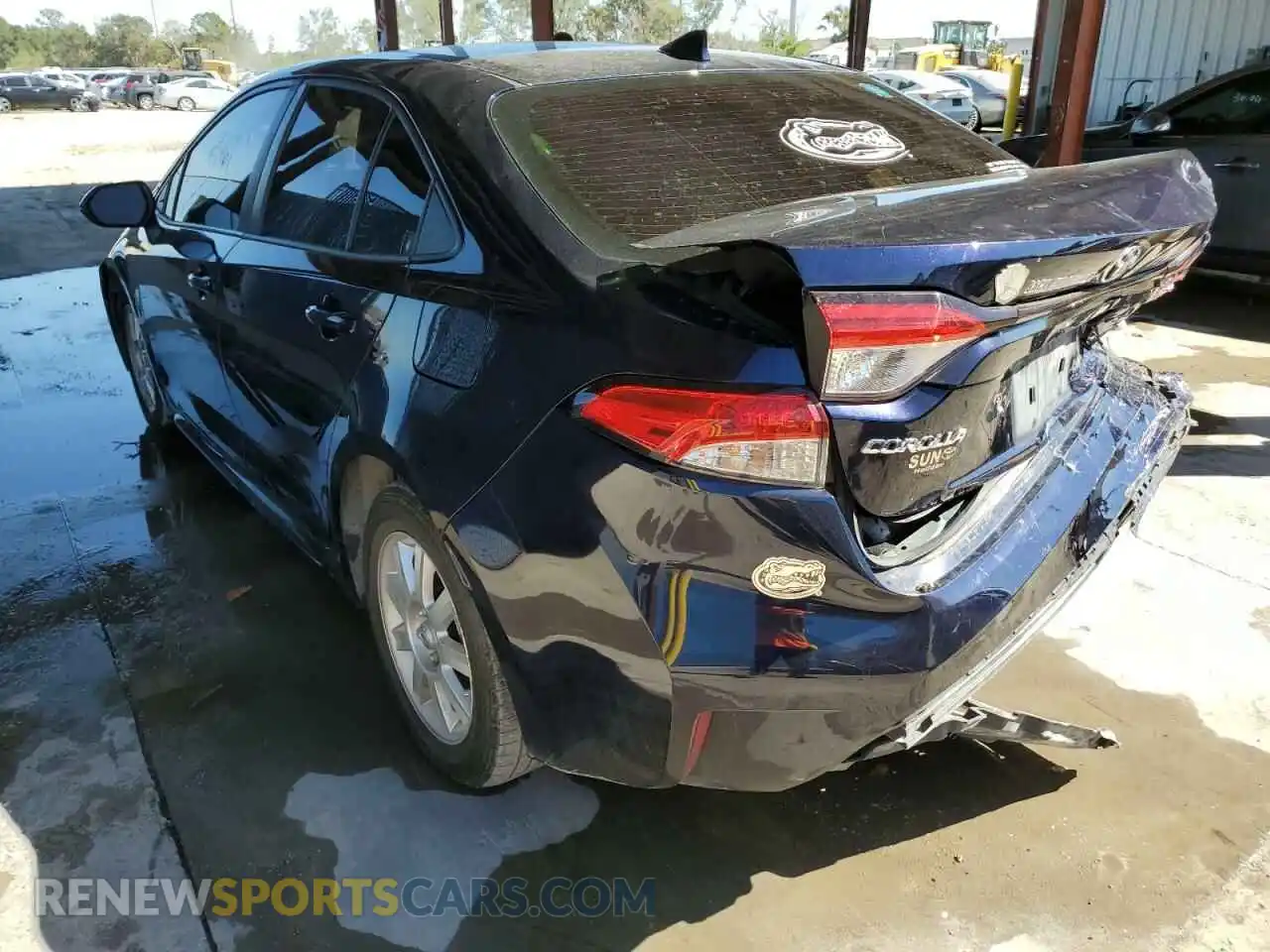 3 Photograph of a damaged car JTDEPMAE5MJ171698 TOYOTA COROLLA 2021