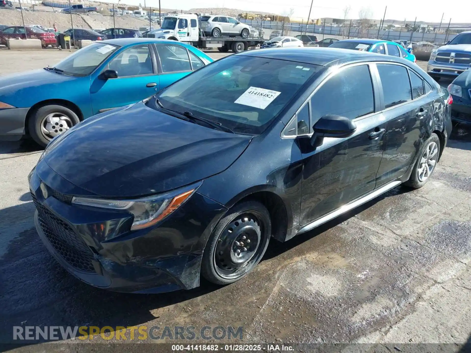 2 Photograph of a damaged car JTDEPMAE5MJ172186 TOYOTA COROLLA 2021