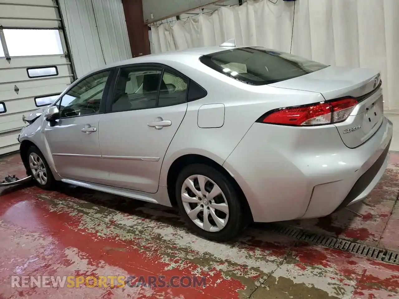 2 Photograph of a damaged car JTDEPMAE5MJ178361 TOYOTA COROLLA 2021