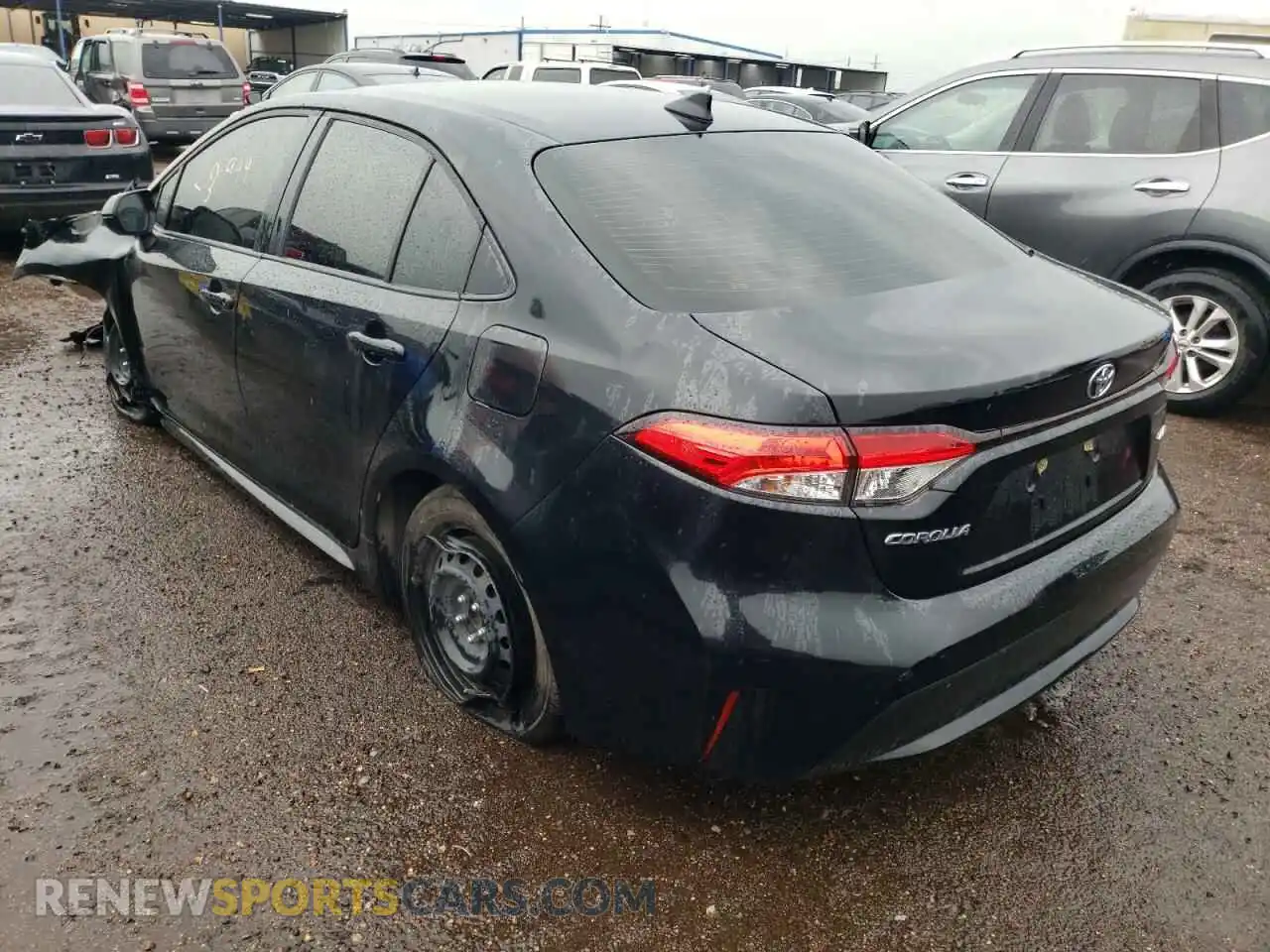 3 Photograph of a damaged car JTDEPMAE5MJ178540 TOYOTA COROLLA 2021