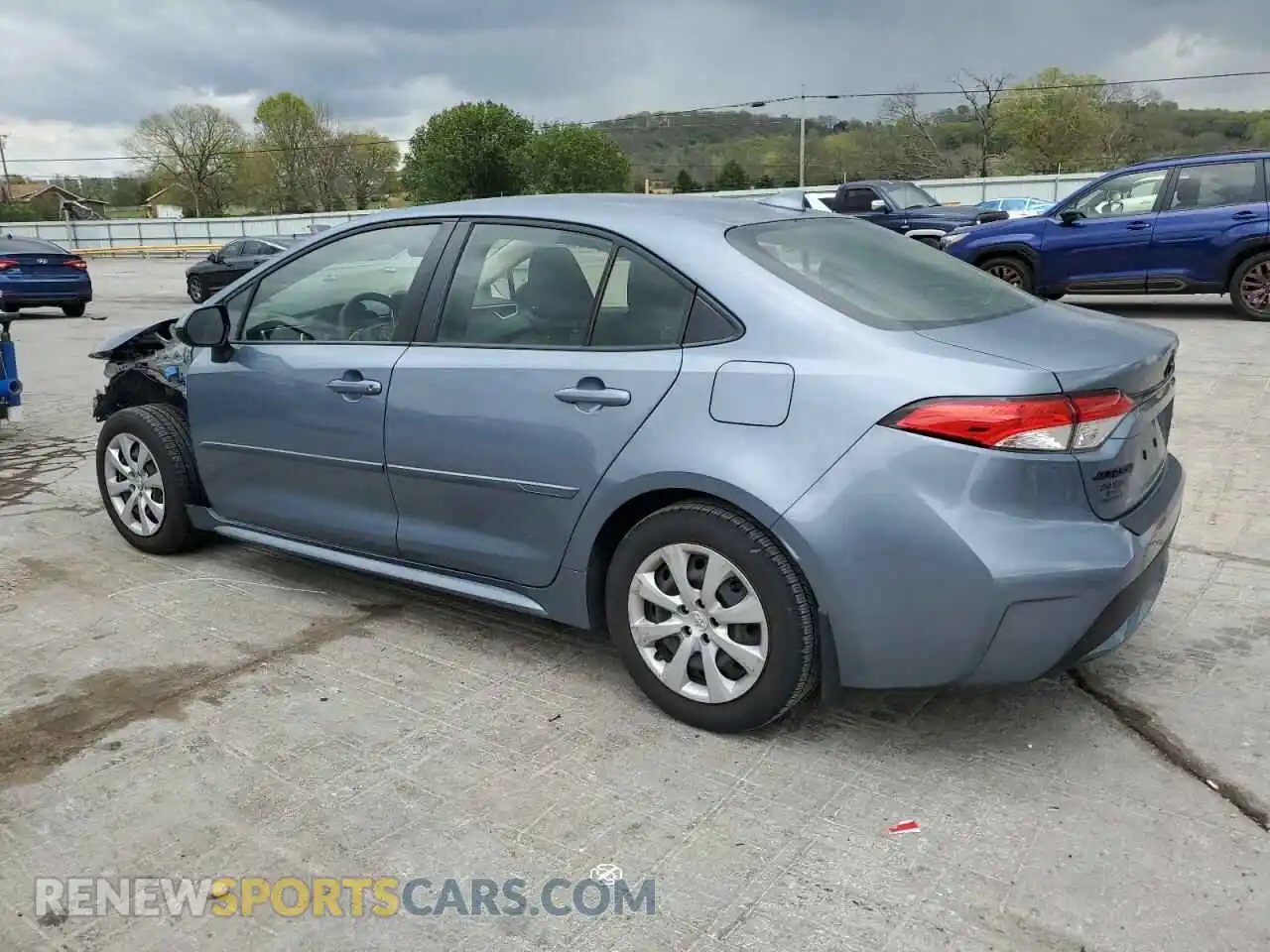 2 Photograph of a damaged car JTDEPMAE5MJ179705 TOYOTA COROLLA 2021