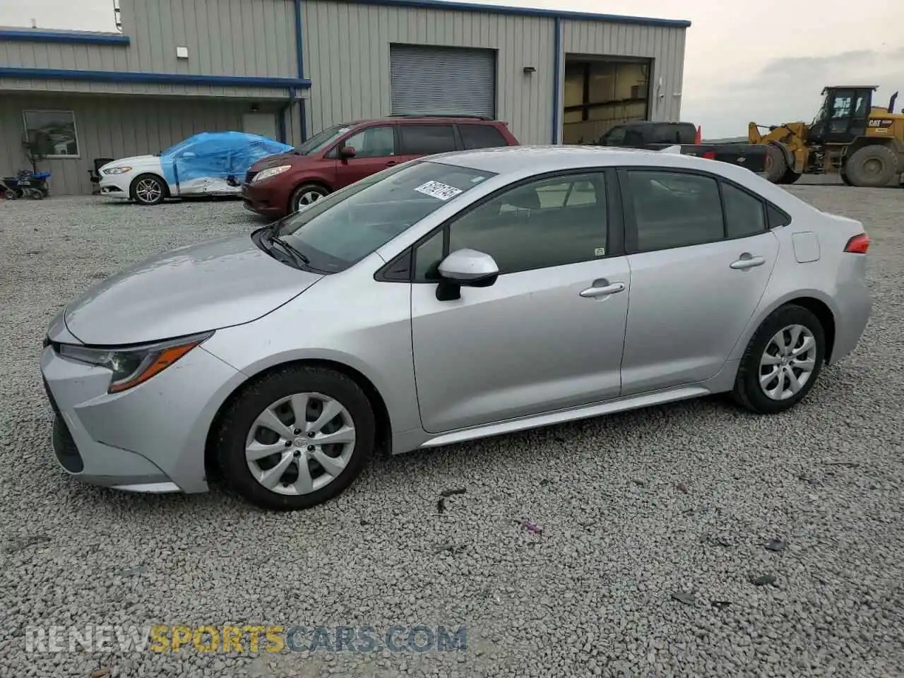 1 Photograph of a damaged car JTDEPMAE5MJ181373 TOYOTA COROLLA 2021