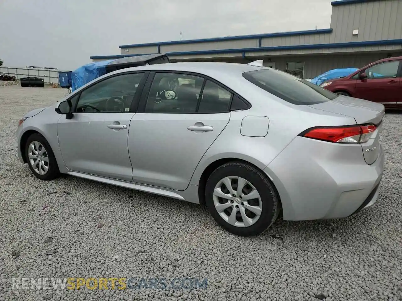 2 Photograph of a damaged car JTDEPMAE5MJ181373 TOYOTA COROLLA 2021