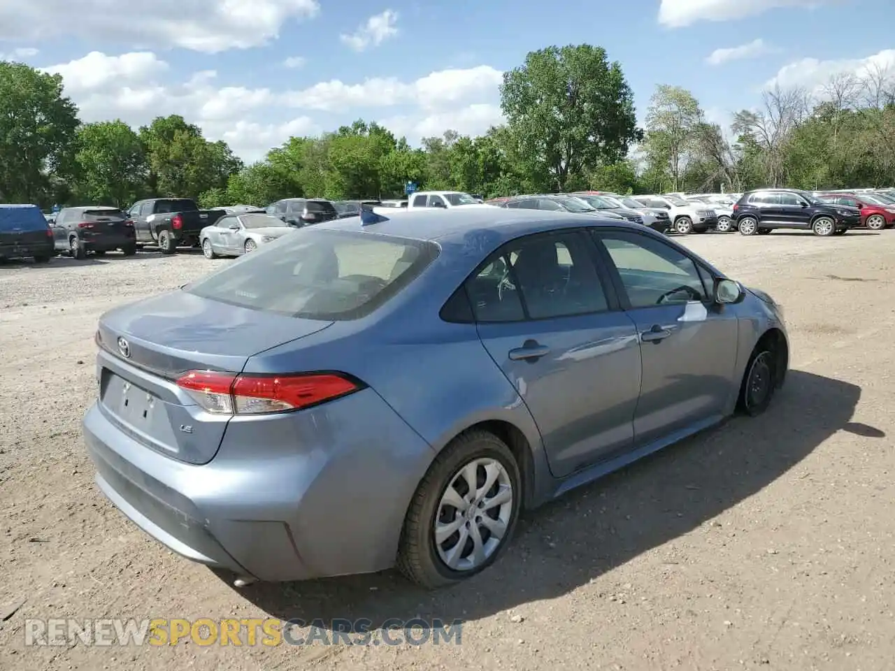 3 Photograph of a damaged car JTDEPMAE5MJ188095 TOYOTA COROLLA 2021