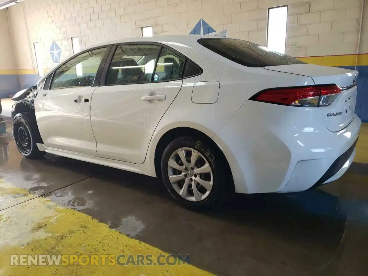 2 Photograph of a damaged car JTDEPMAE5MJ188243 TOYOTA COROLLA 2021