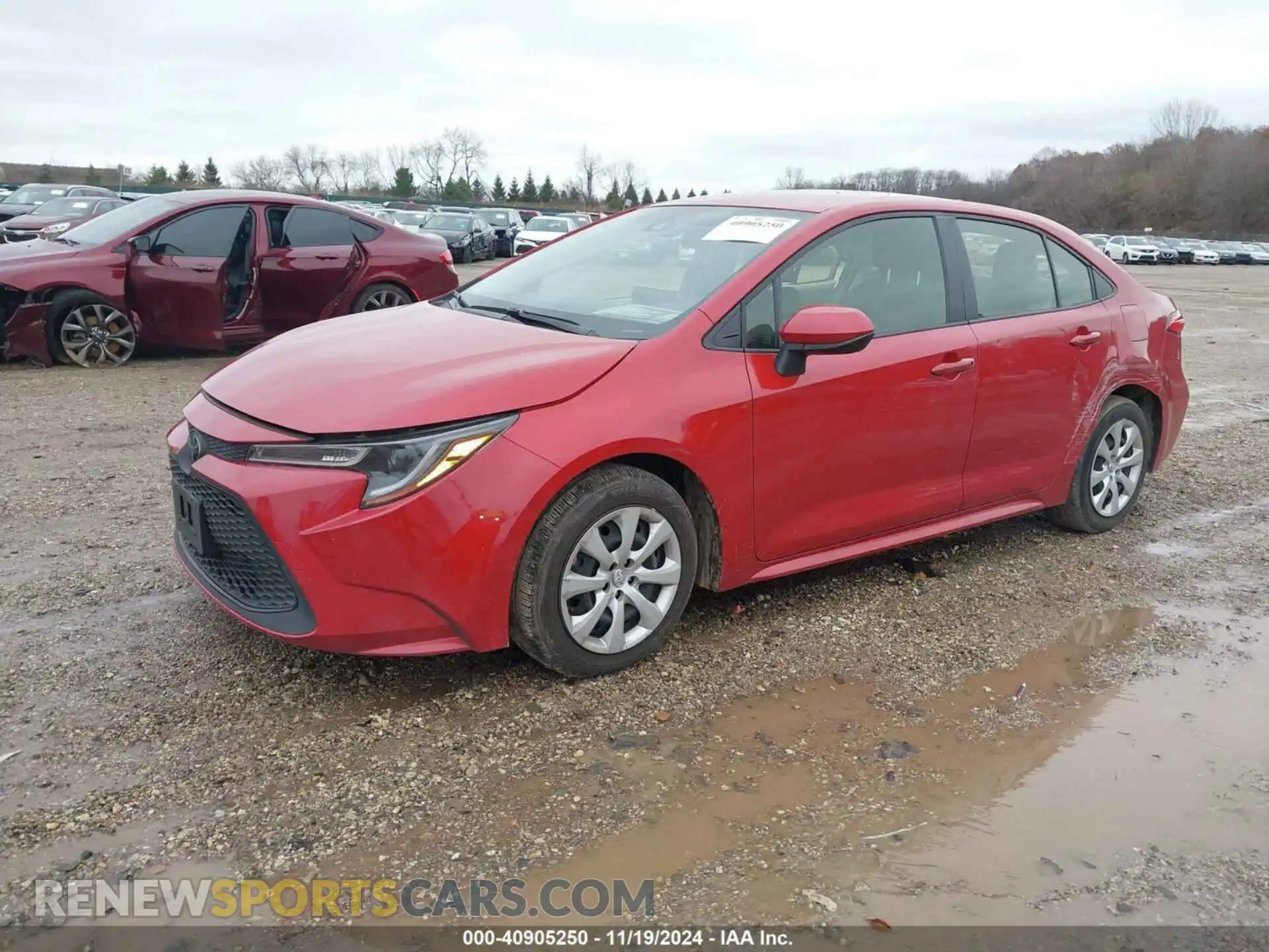 2 Photograph of a damaged car JTDEPMAE6MJ117441 TOYOTA COROLLA 2021