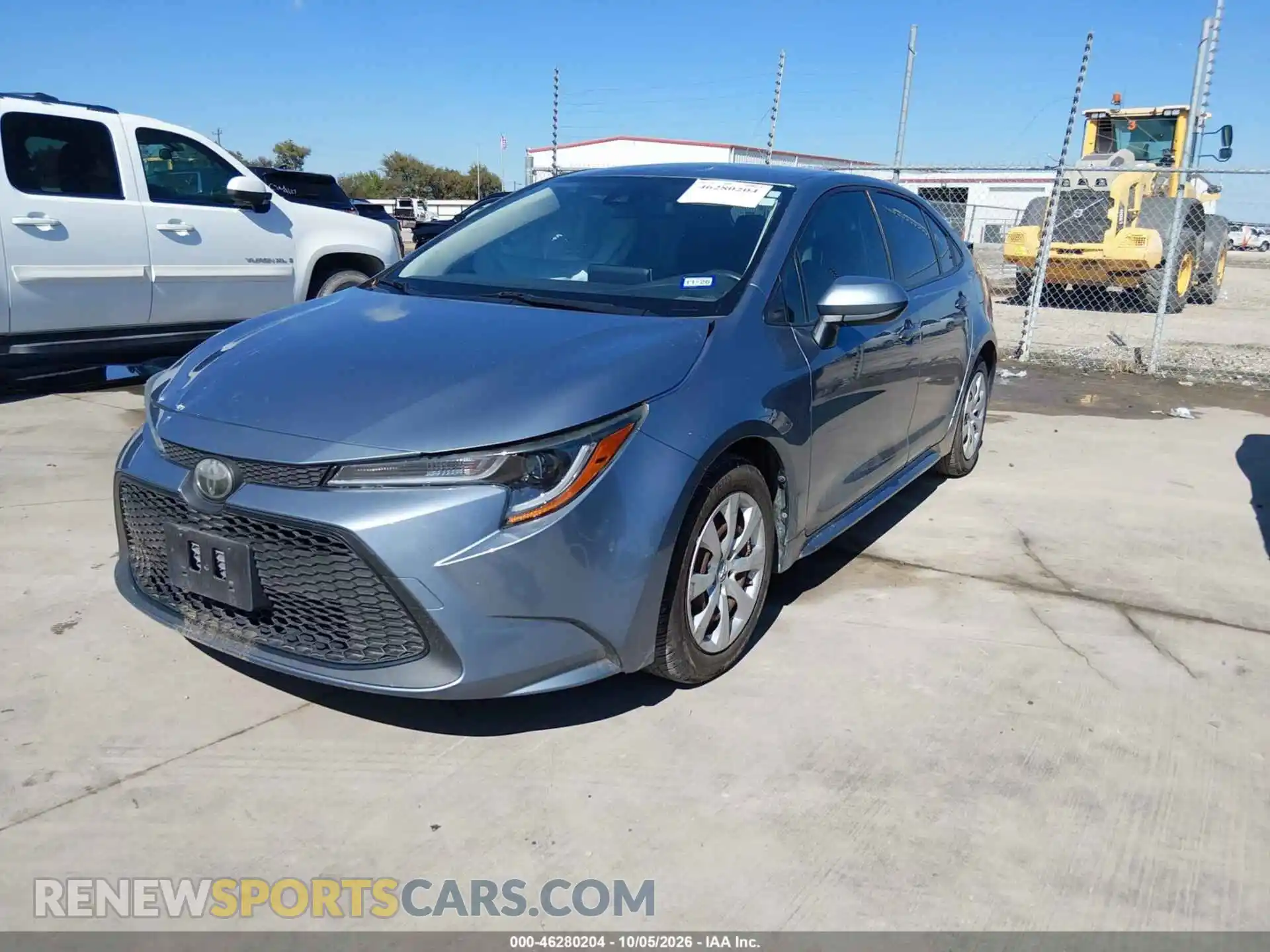 2 Photograph of a damaged car JTDEPMAE6MJ124857 TOYOTA COROLLA 2021