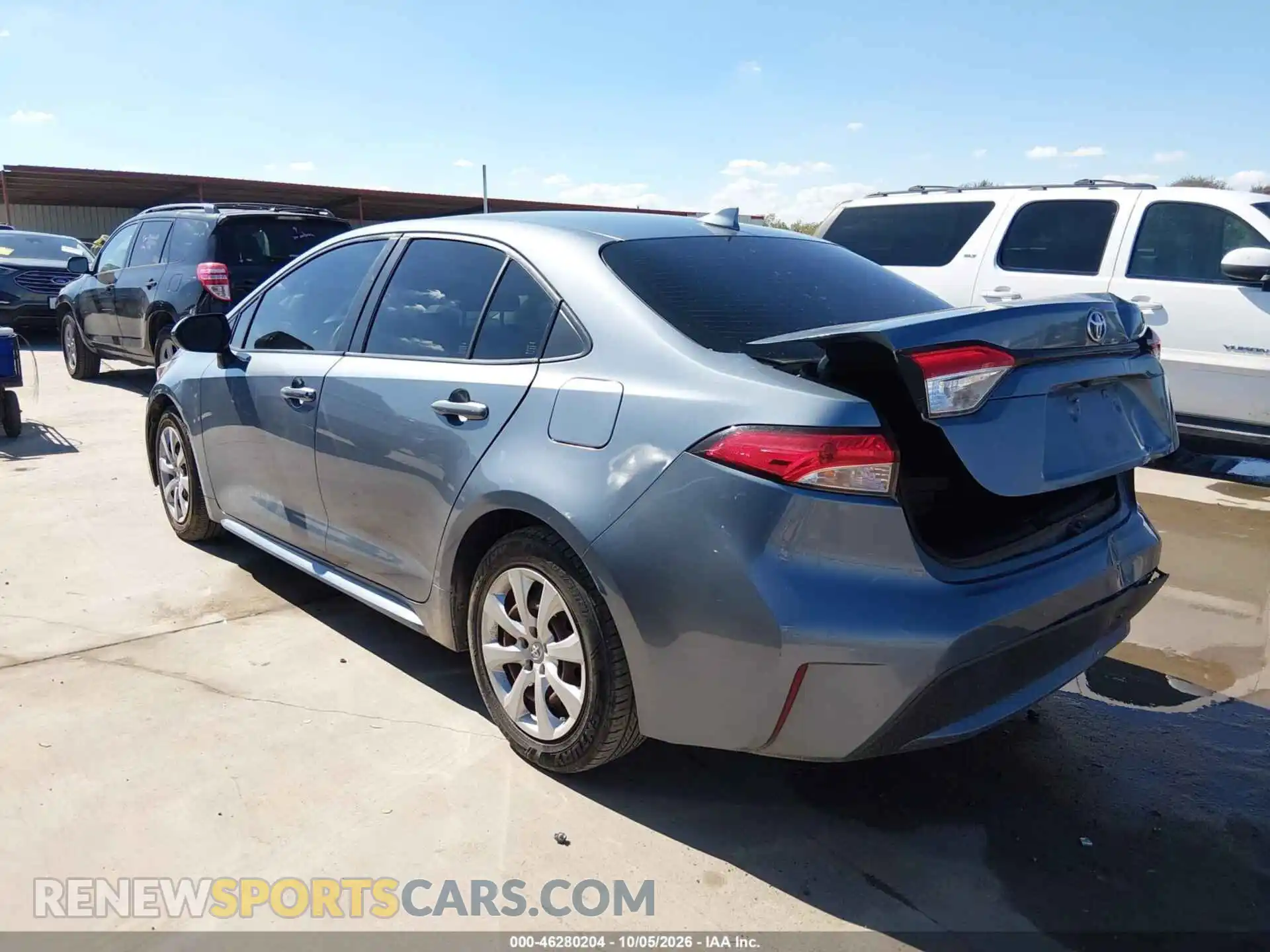 3 Photograph of a damaged car JTDEPMAE6MJ124857 TOYOTA COROLLA 2021