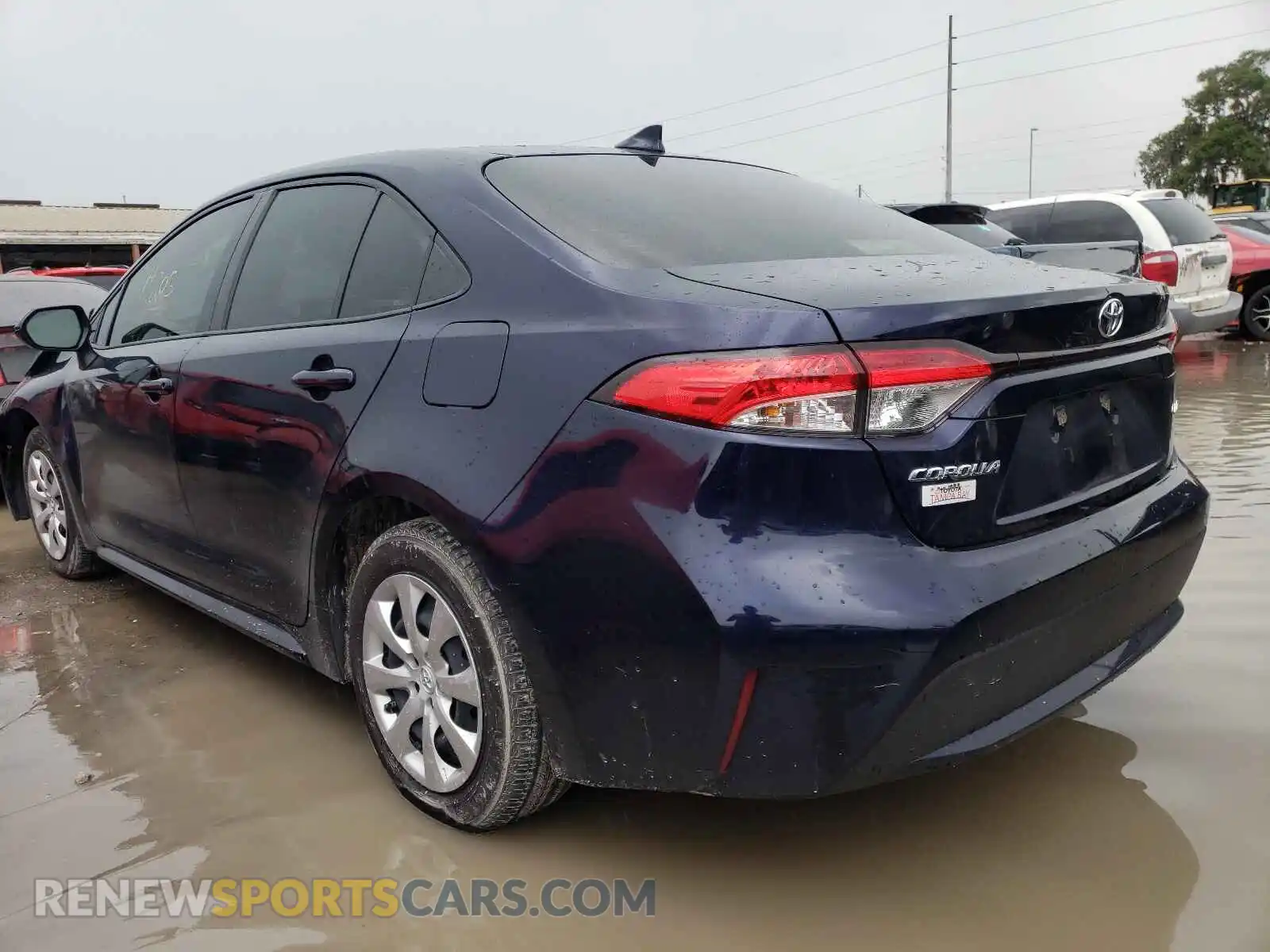 3 Photograph of a damaged car JTDEPMAE6MJ127080 TOYOTA COROLLA 2021
