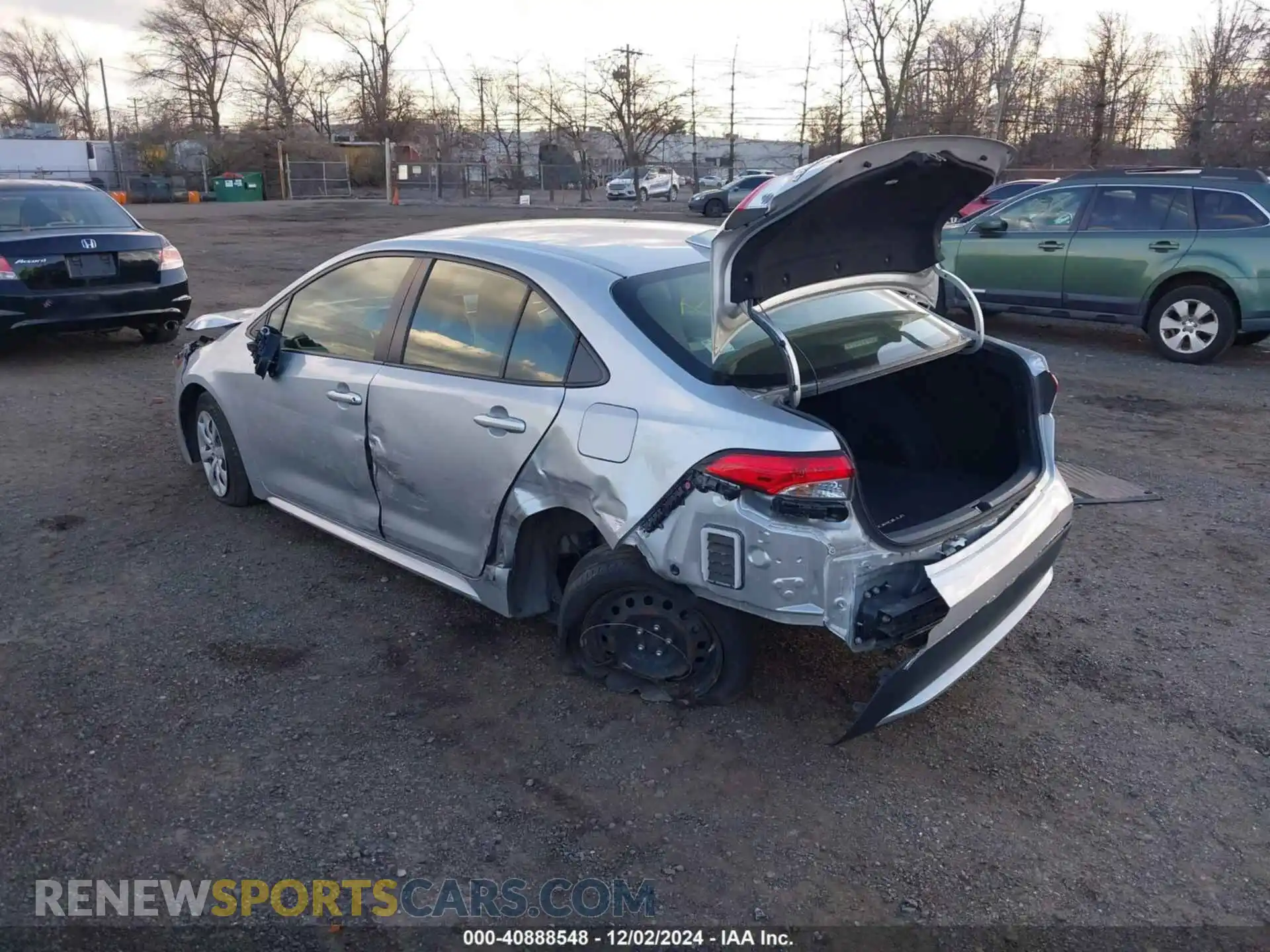 3 Photograph of a damaged car JTDEPMAE6MJ130240 TOYOTA COROLLA 2021