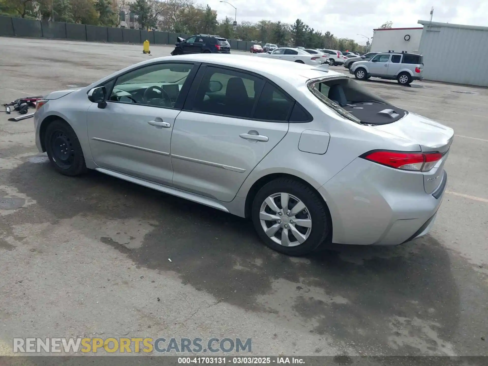 3 Photograph of a damaged car JTDEPMAE6MJ133073 TOYOTA COROLLA 2021