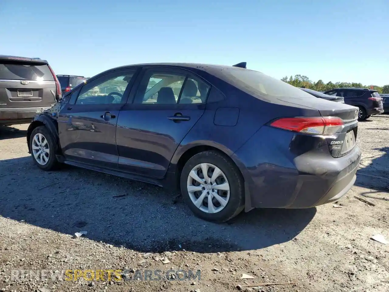 2 Photograph of a damaged car JTDEPMAE6MJ136572 TOYOTA COROLLA 2021