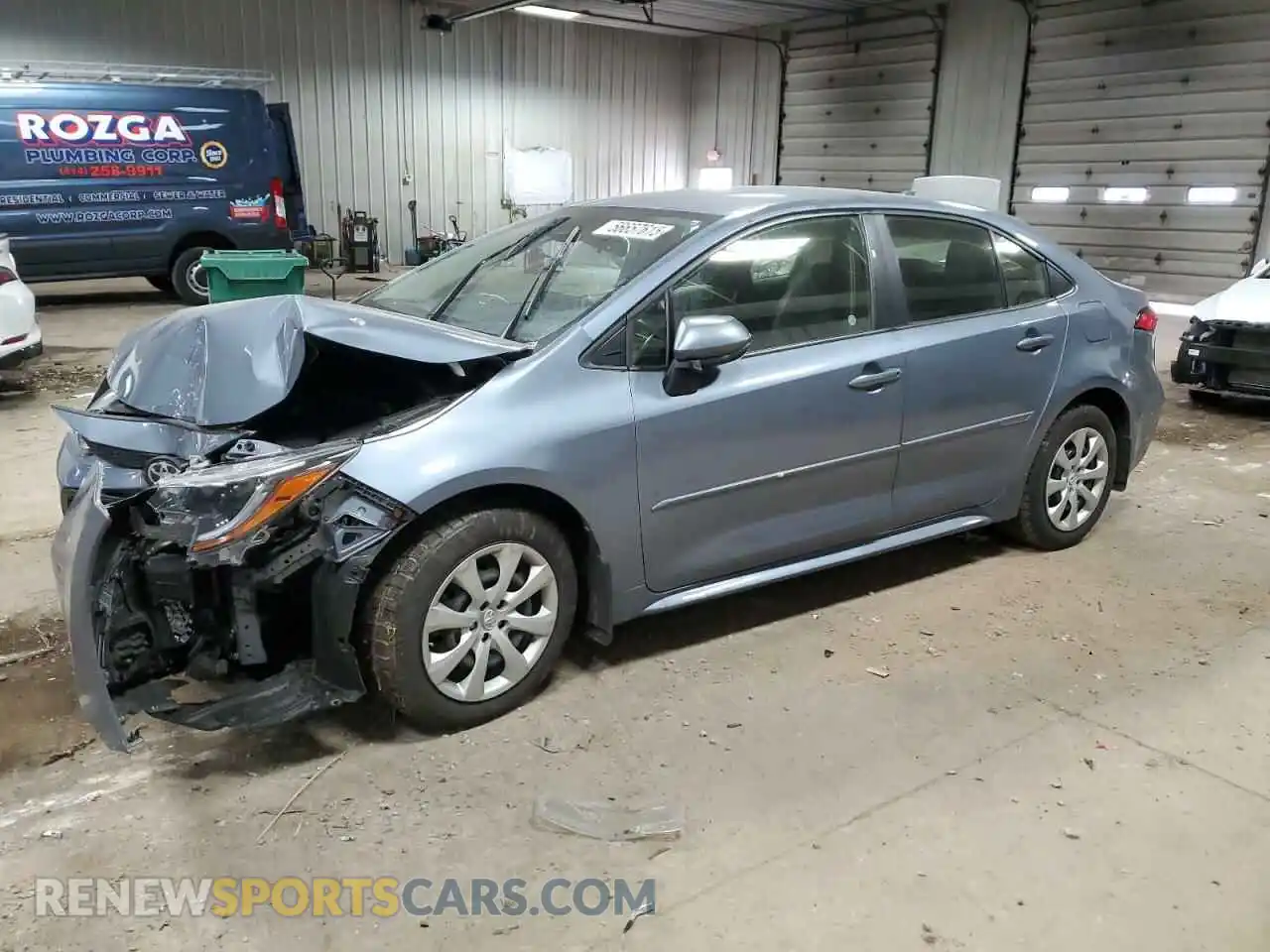 1 Photograph of a damaged car JTDEPMAE6MJ137334 TOYOTA COROLLA 2021