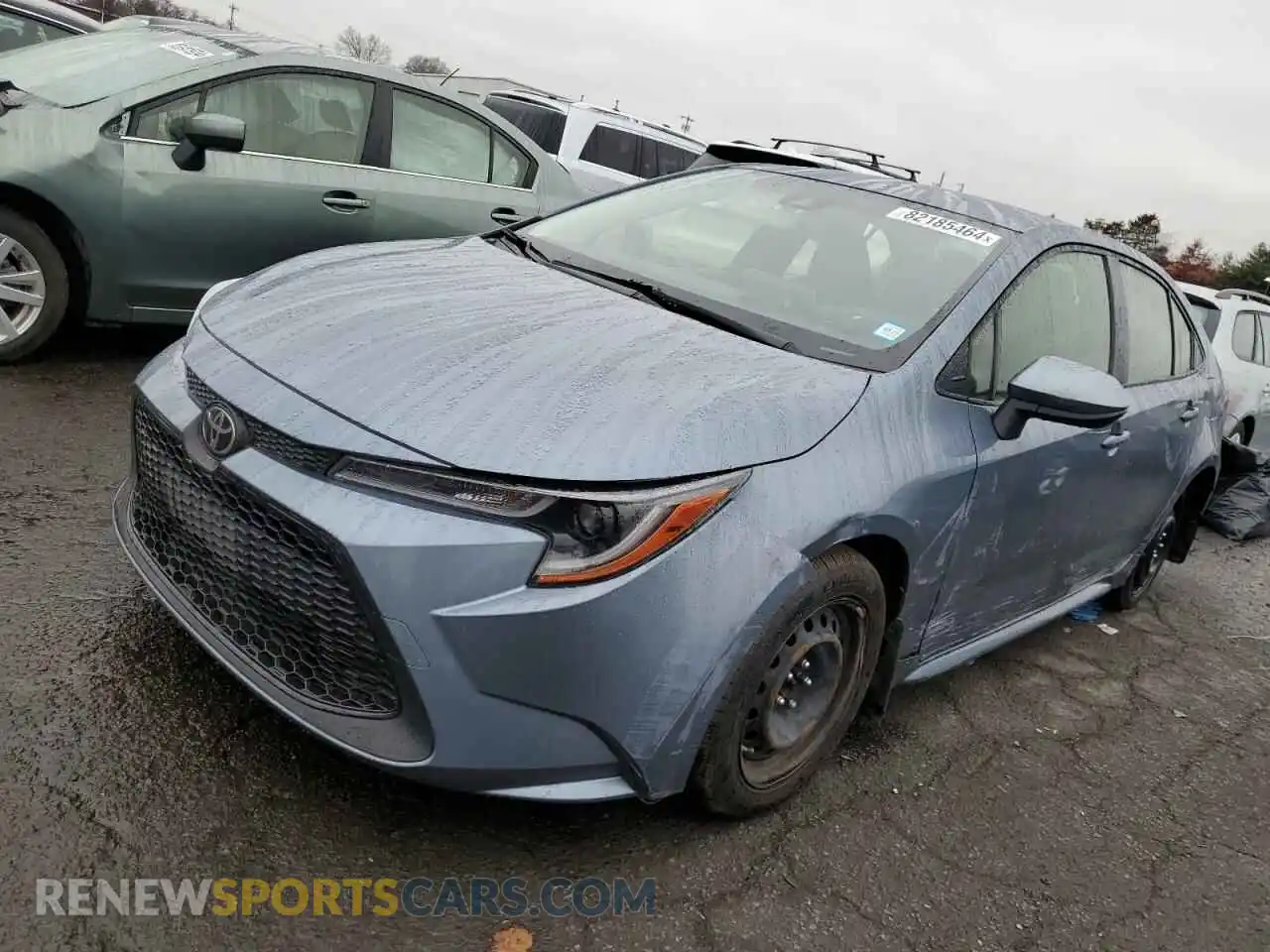 1 Photograph of a damaged car JTDEPMAE6MJ141044 TOYOTA COROLLA 2021