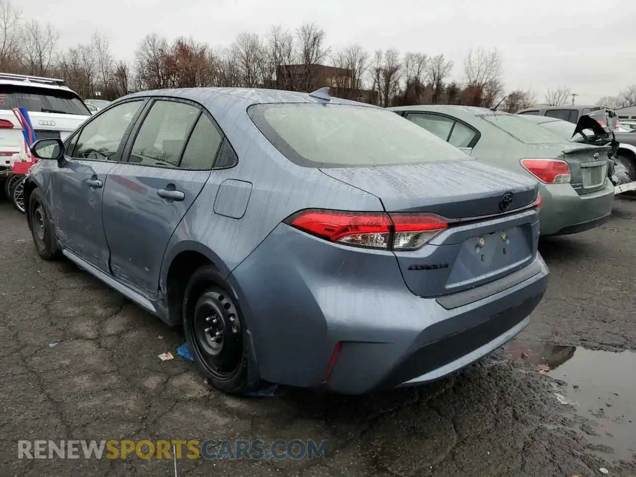 2 Photograph of a damaged car JTDEPMAE6MJ141044 TOYOTA COROLLA 2021