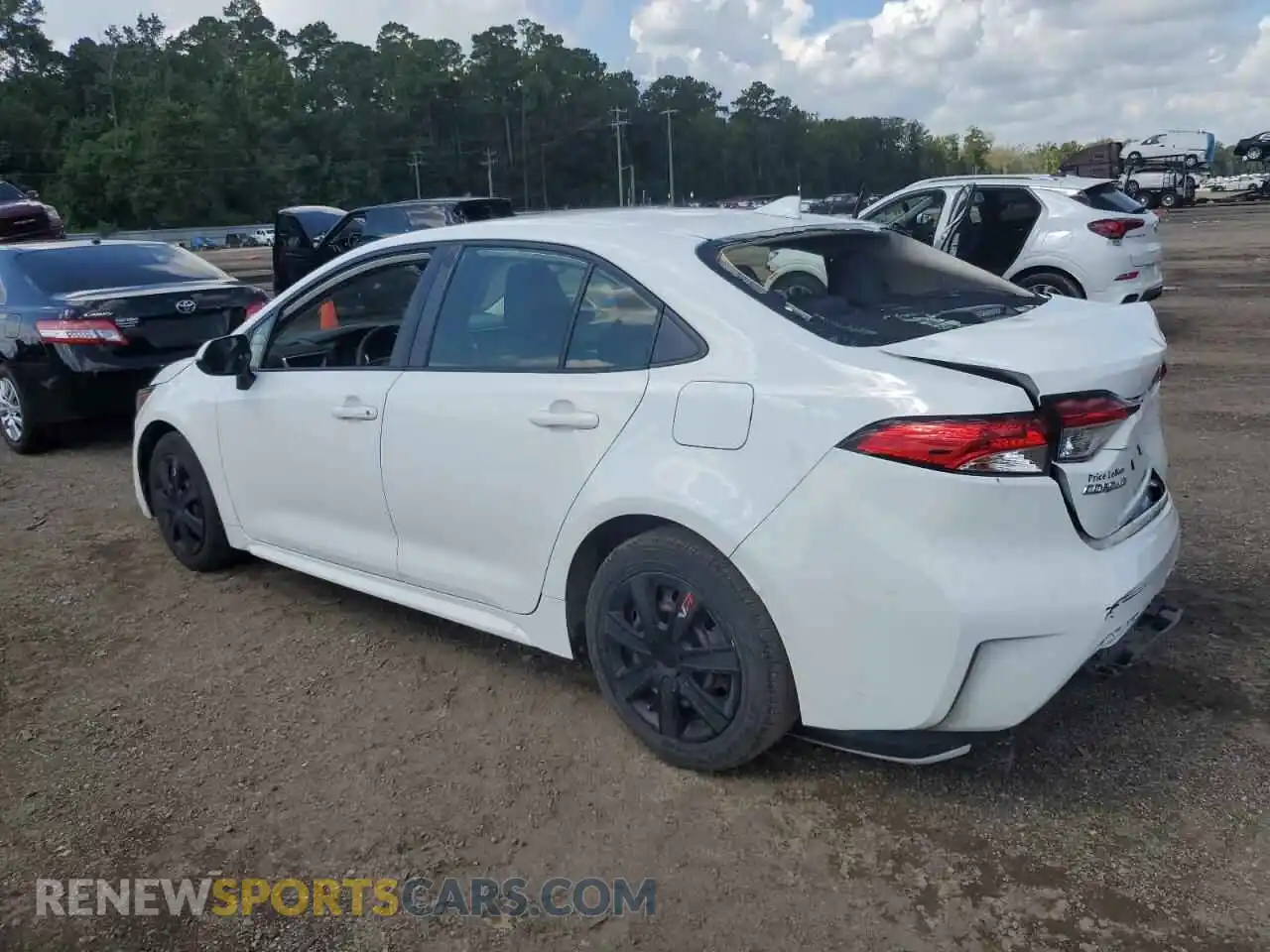 2 Photograph of a damaged car JTDEPMAE6MJ142856 TOYOTA COROLLA 2021