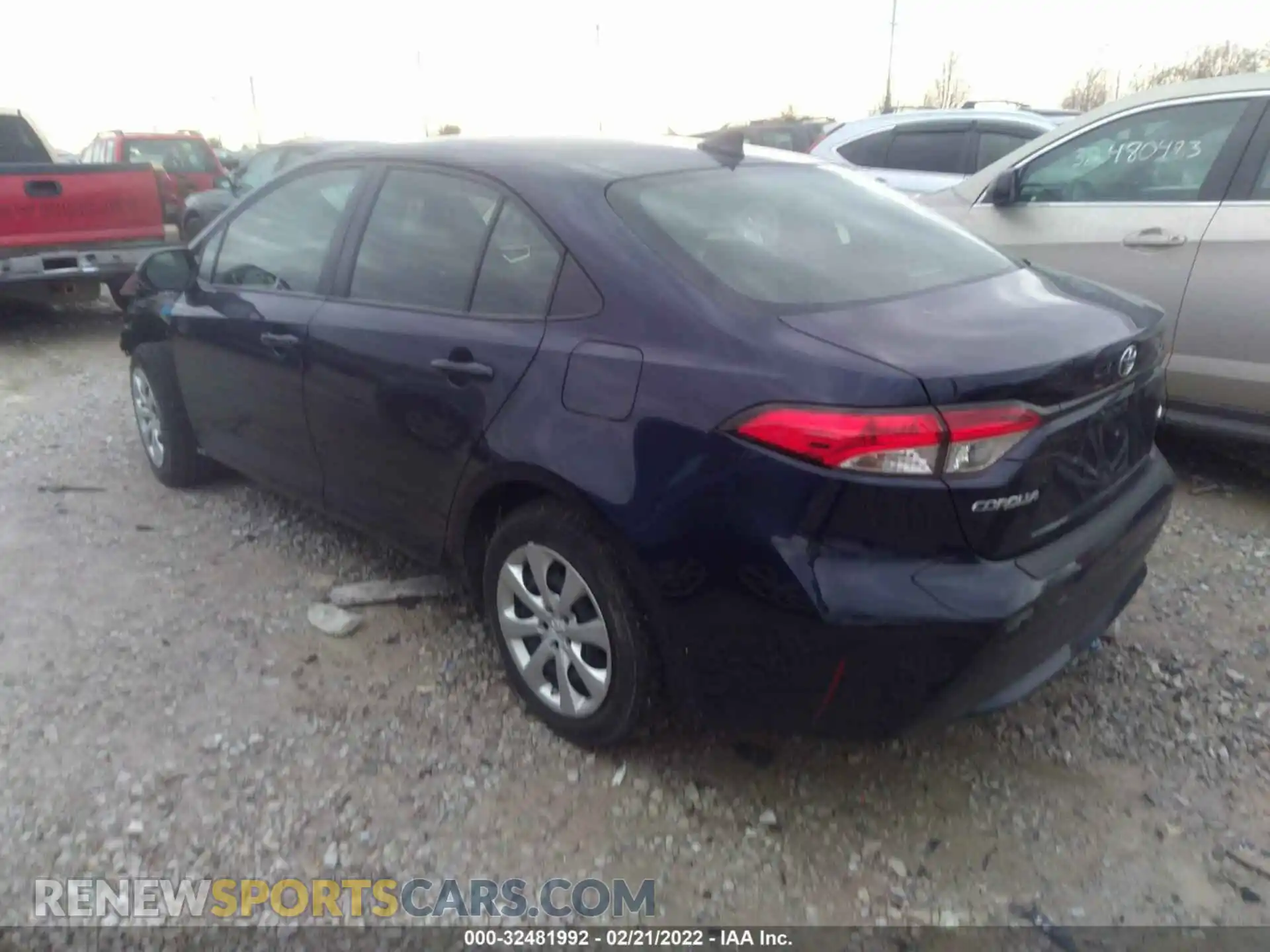 3 Photograph of a damaged car JTDEPMAE6MJ155302 TOYOTA COROLLA 2021