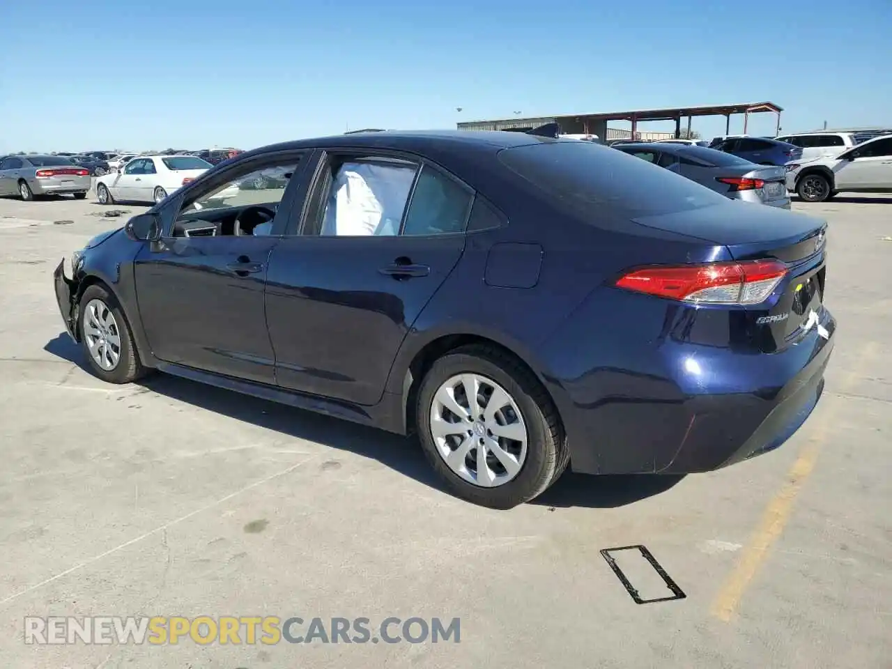 2 Photograph of a damaged car JTDEPMAE6MJ159916 TOYOTA COROLLA 2021