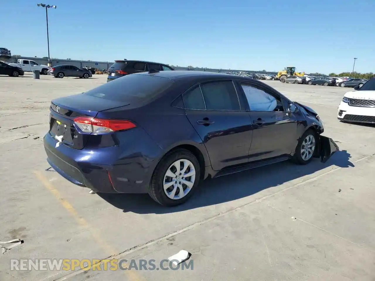 3 Photograph of a damaged car JTDEPMAE6MJ159916 TOYOTA COROLLA 2021