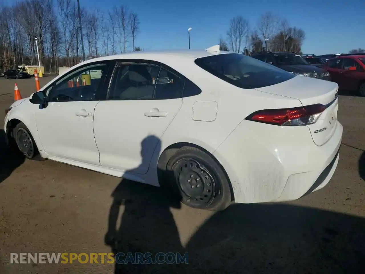 2 Photograph of a damaged car JTDEPMAE6MJ161049 TOYOTA COROLLA 2021
