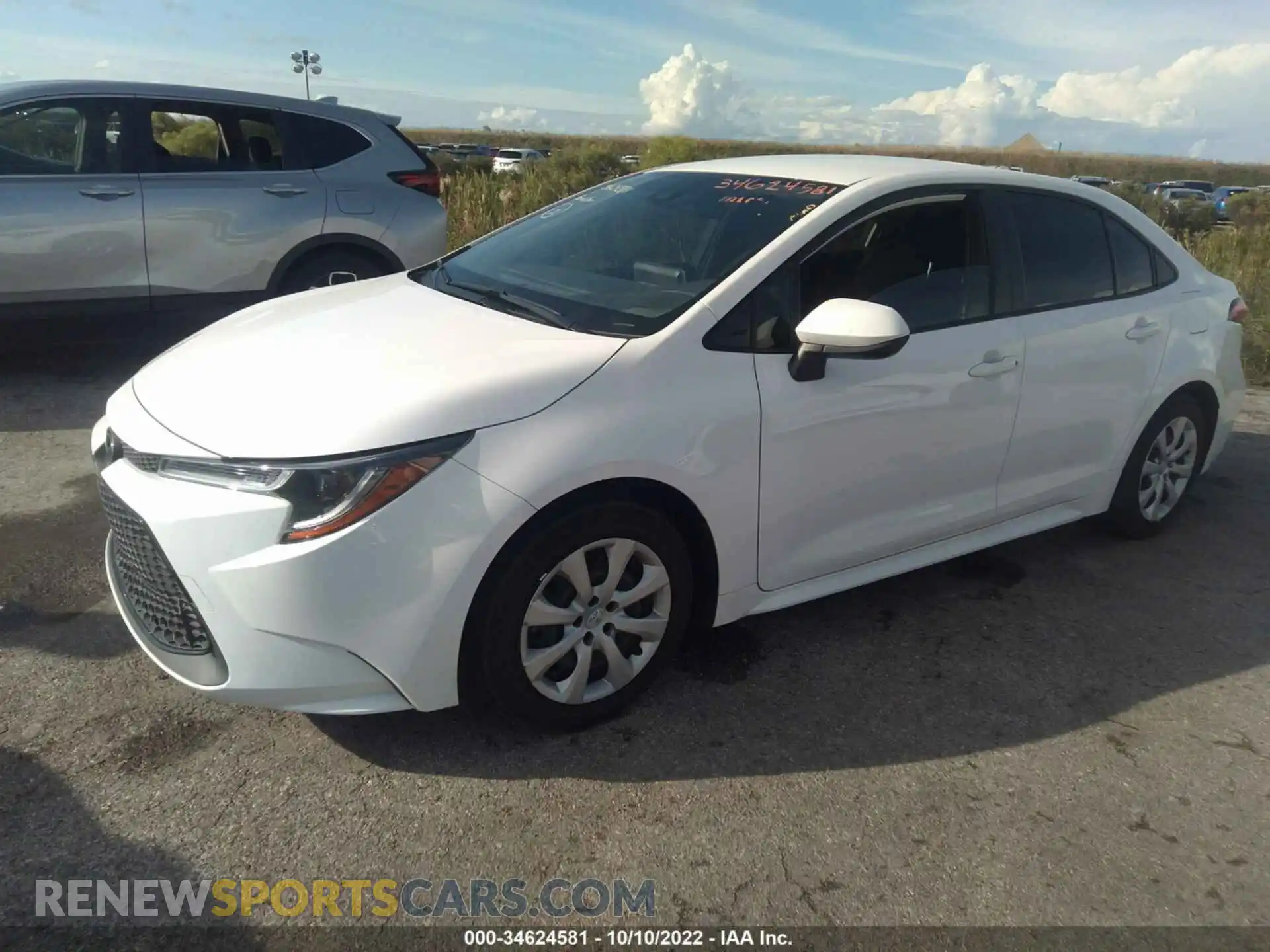 2 Photograph of a damaged car JTDEPMAE6MJ165201 TOYOTA COROLLA 2021