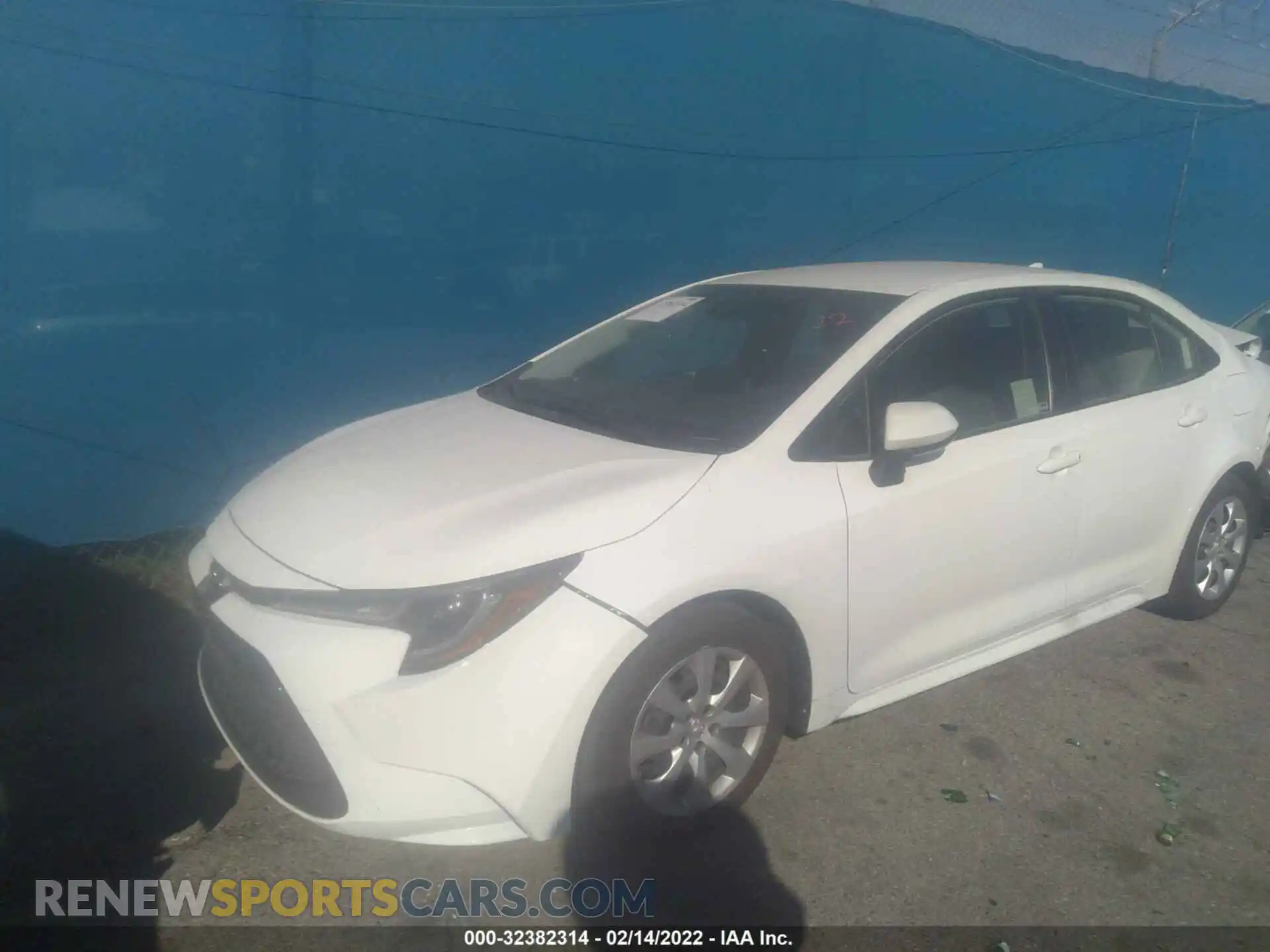 2 Photograph of a damaged car JTDEPMAE6MJ166591 TOYOTA COROLLA 2021