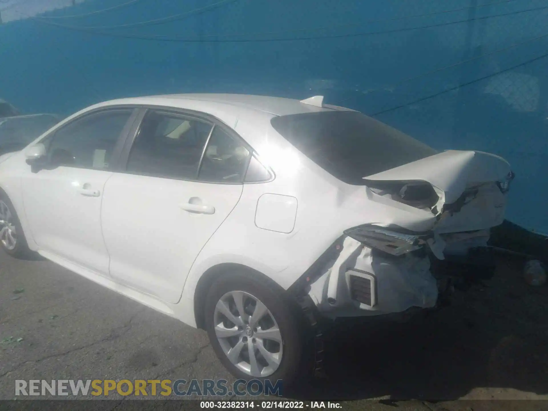 3 Photograph of a damaged car JTDEPMAE6MJ166591 TOYOTA COROLLA 2021