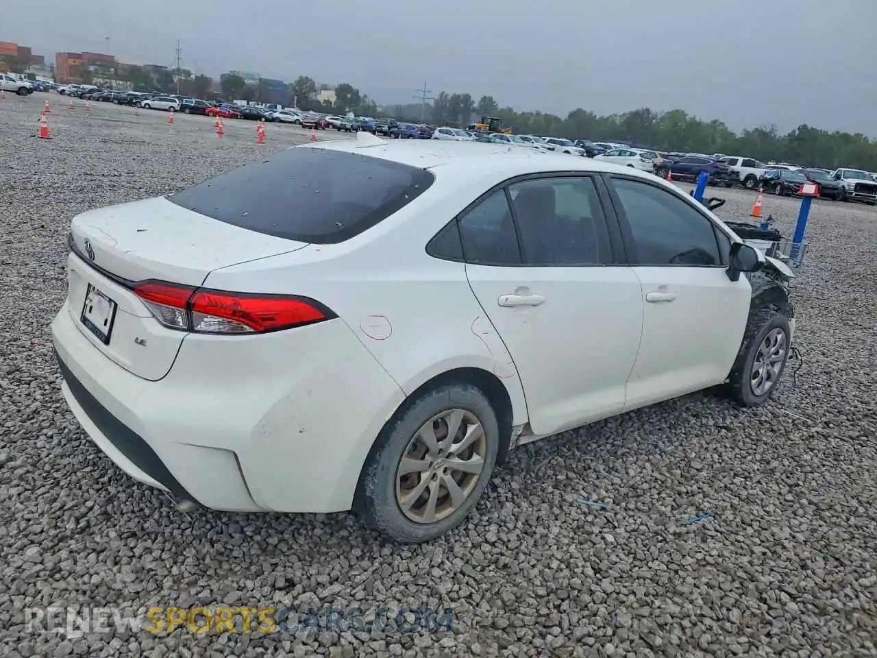 3 Photograph of a damaged car JTDEPMAE6MJ166834 TOYOTA COROLLA 2021