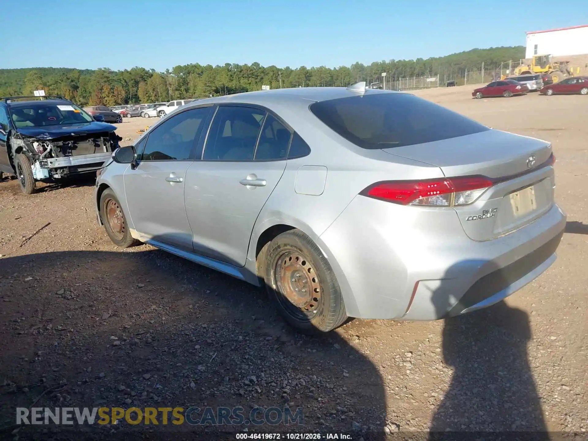 3 Photograph of a damaged car JTDEPMAE6MJ169653 TOYOTA COROLLA 2021