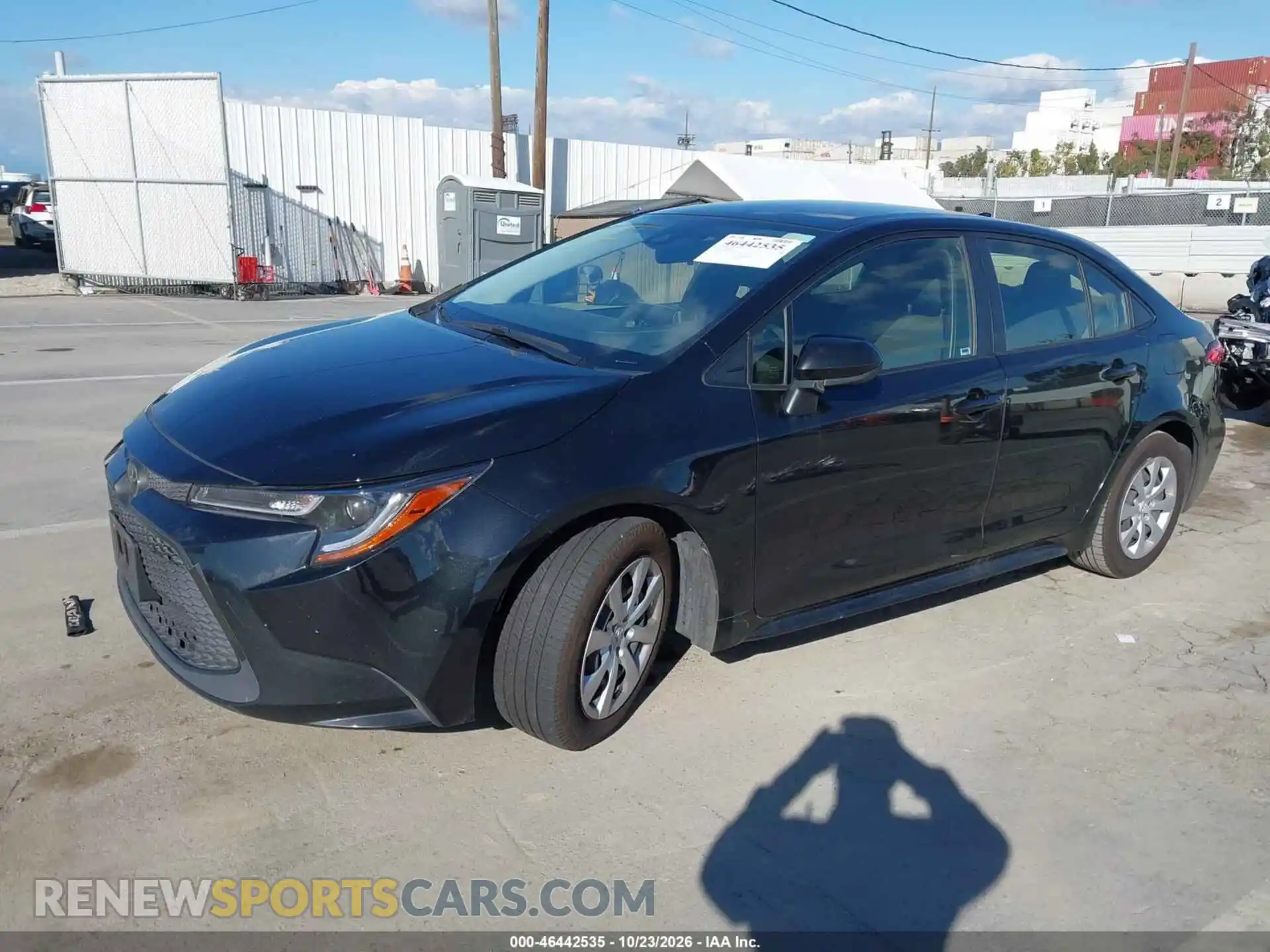 2 Photograph of a damaged car JTDEPMAE6MJ170477 TOYOTA COROLLA 2021