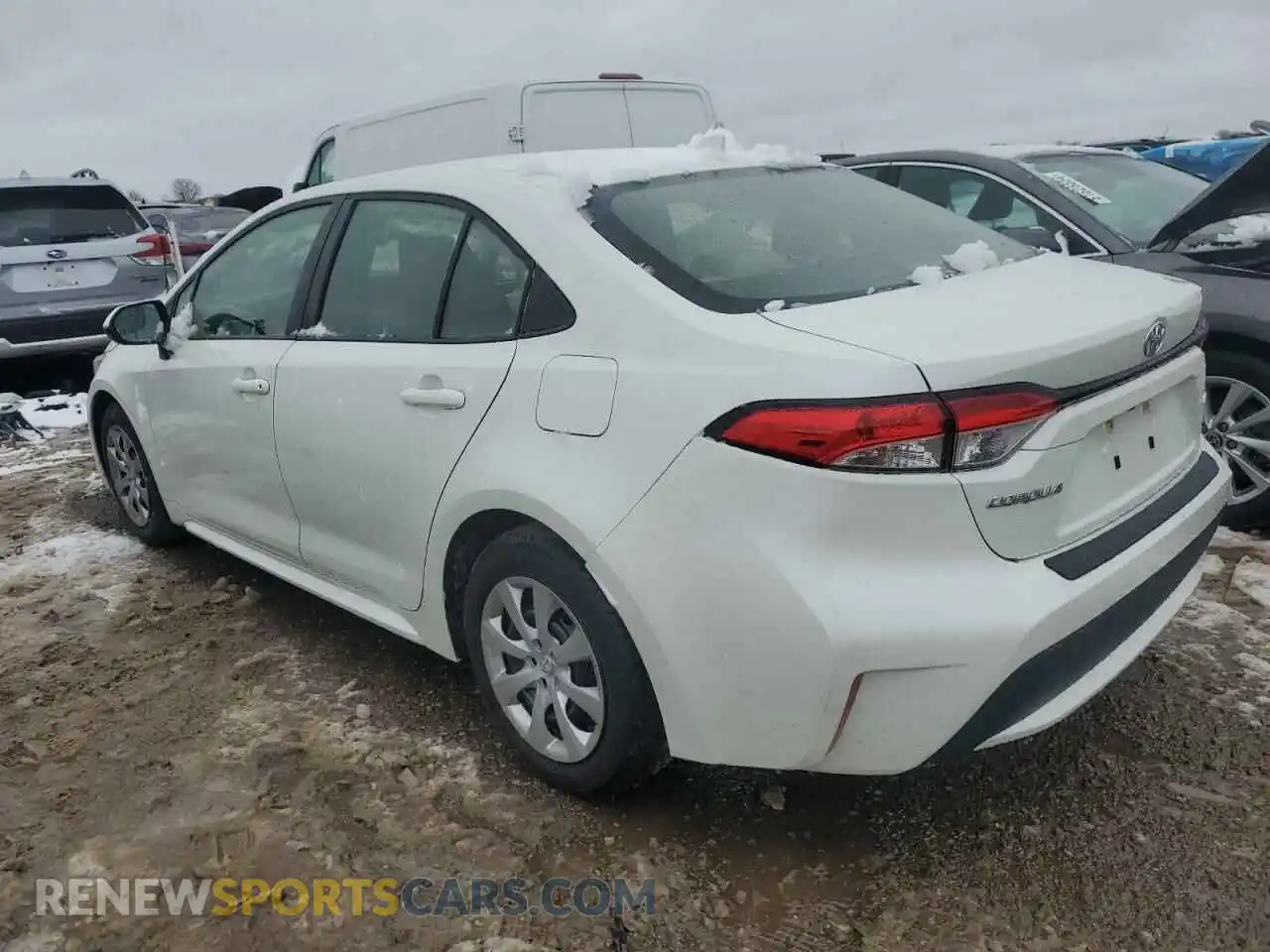 2 Photograph of a damaged car JTDEPMAE6MJ171063 TOYOTA COROLLA 2021
