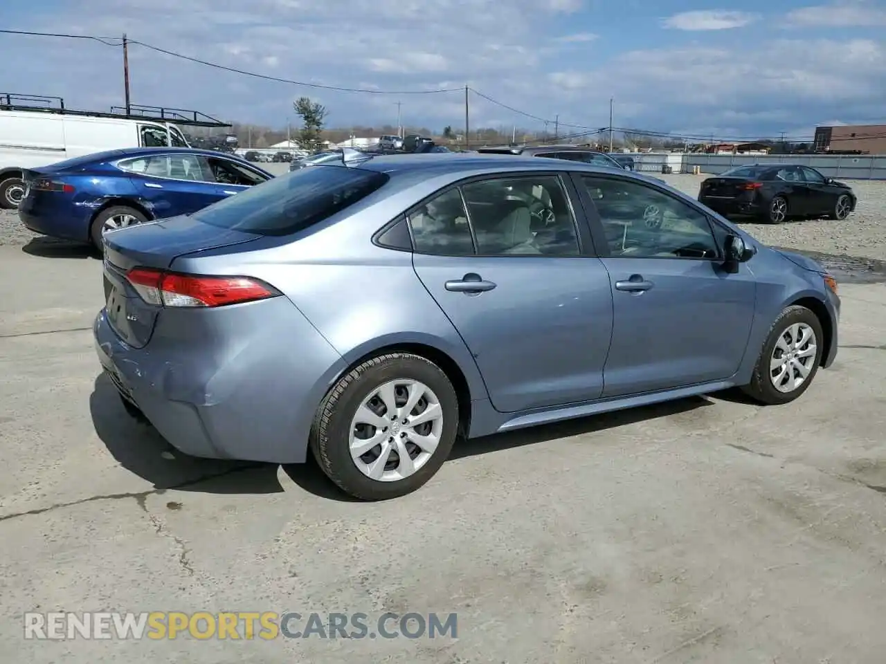 3 Фотография поврежденного автомобиля JTDEPMAE6MJ172603 TOYOTA COROLLA 2021