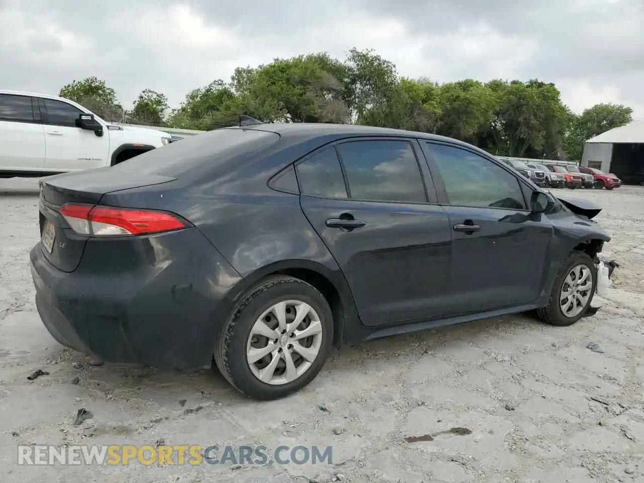 3 Photograph of a damaged car JTDEPMAE6MJ174254 TOYOTA COROLLA 2021