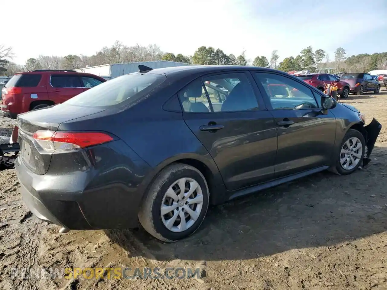 3 Photograph of a damaged car JTDEPMAE6MJ175176 TOYOTA COROLLA 2021