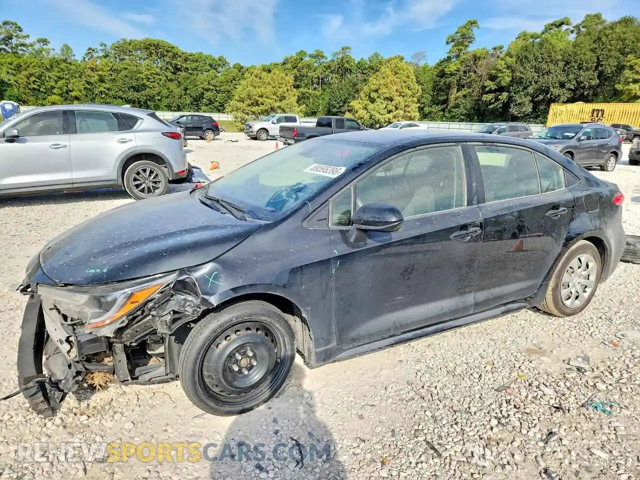 1 fotografías del automóvil dañado JTDEPMAE6MJ180832 TOYOTA COROLLA 2021