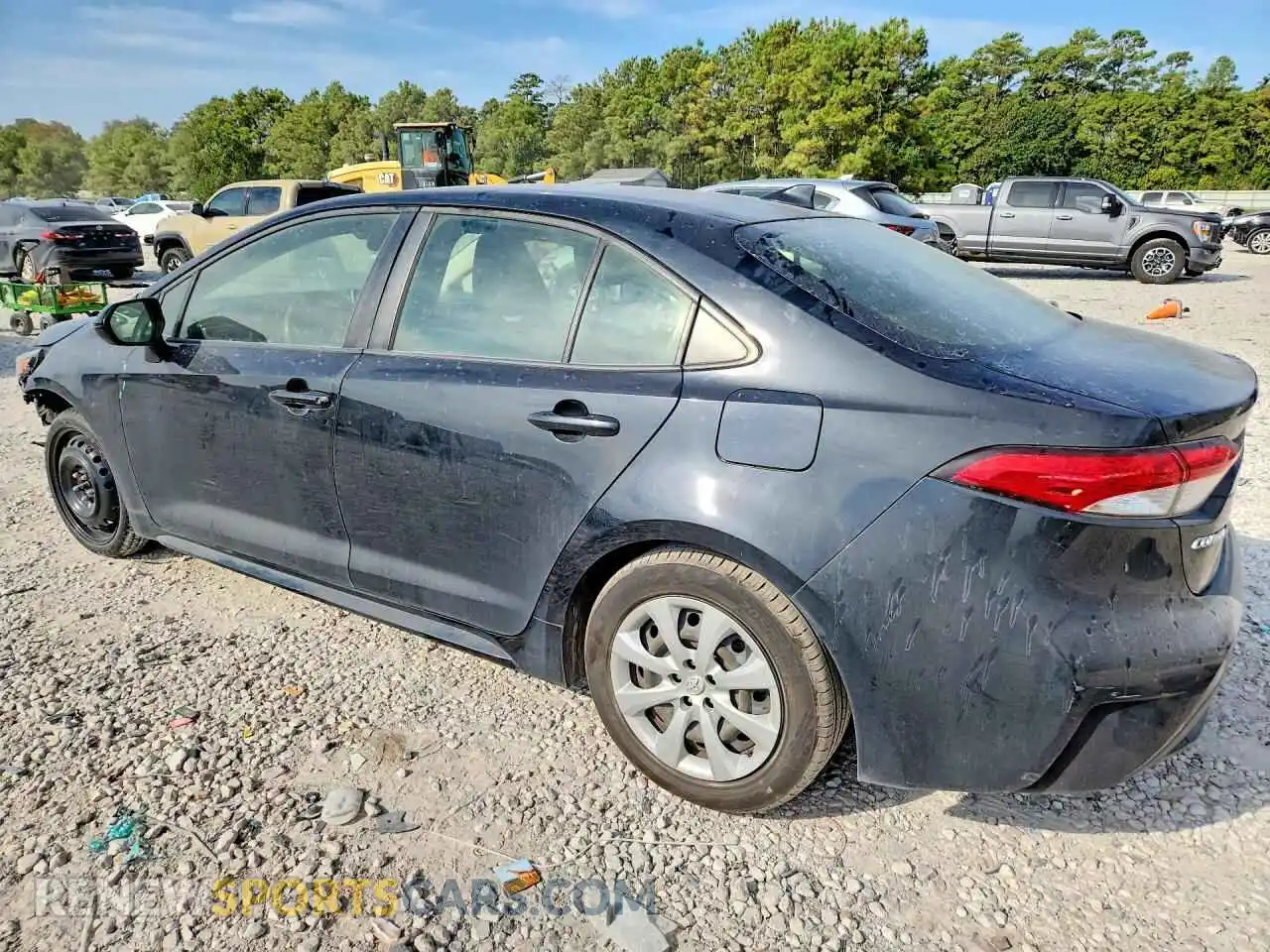 2 fotografías del automóvil dañado JTDEPMAE6MJ180832 TOYOTA COROLLA 2021