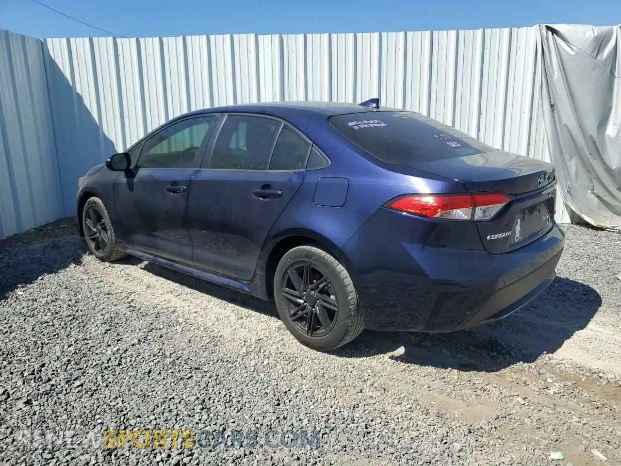2 Photograph of a damaged car JTDEPMAE6MJ181706 TOYOTA COROLLA 2021