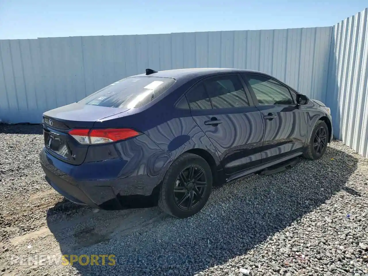 3 Photograph of a damaged car JTDEPMAE6MJ181706 TOYOTA COROLLA 2021