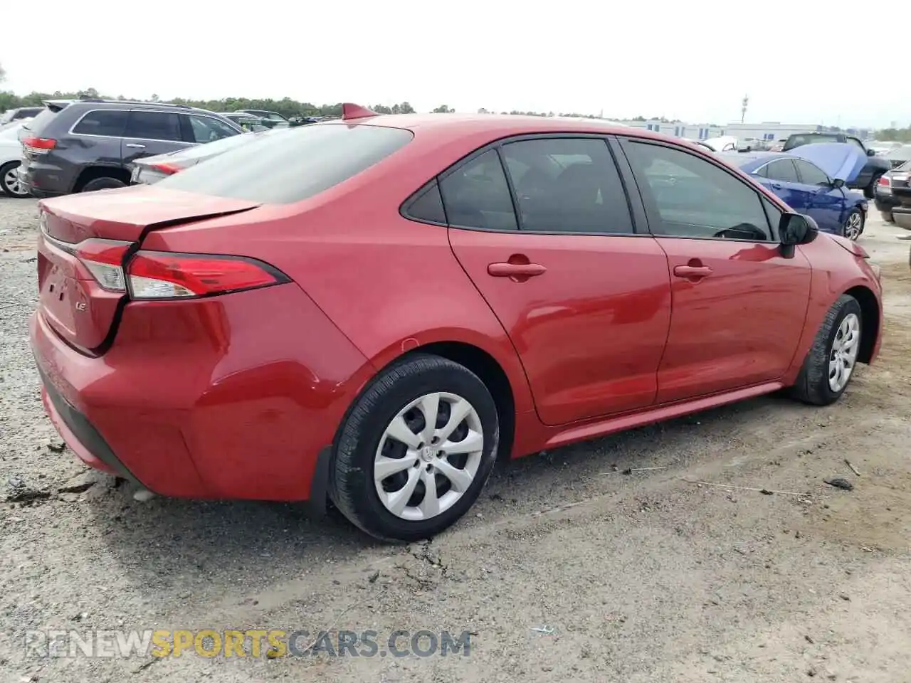 3 Photograph of a damaged car JTDEPMAE6MJ182452 TOYOTA COROLLA 2021