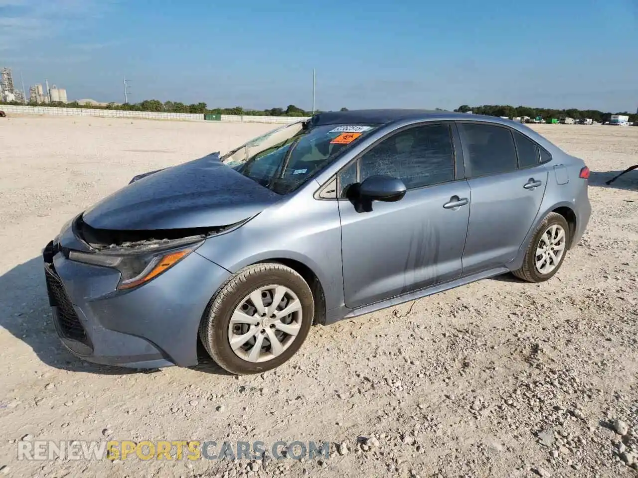 1 fotografías del automóvil dañado JTDEPMAE6MJ183181 TOYOTA COROLLA 2021