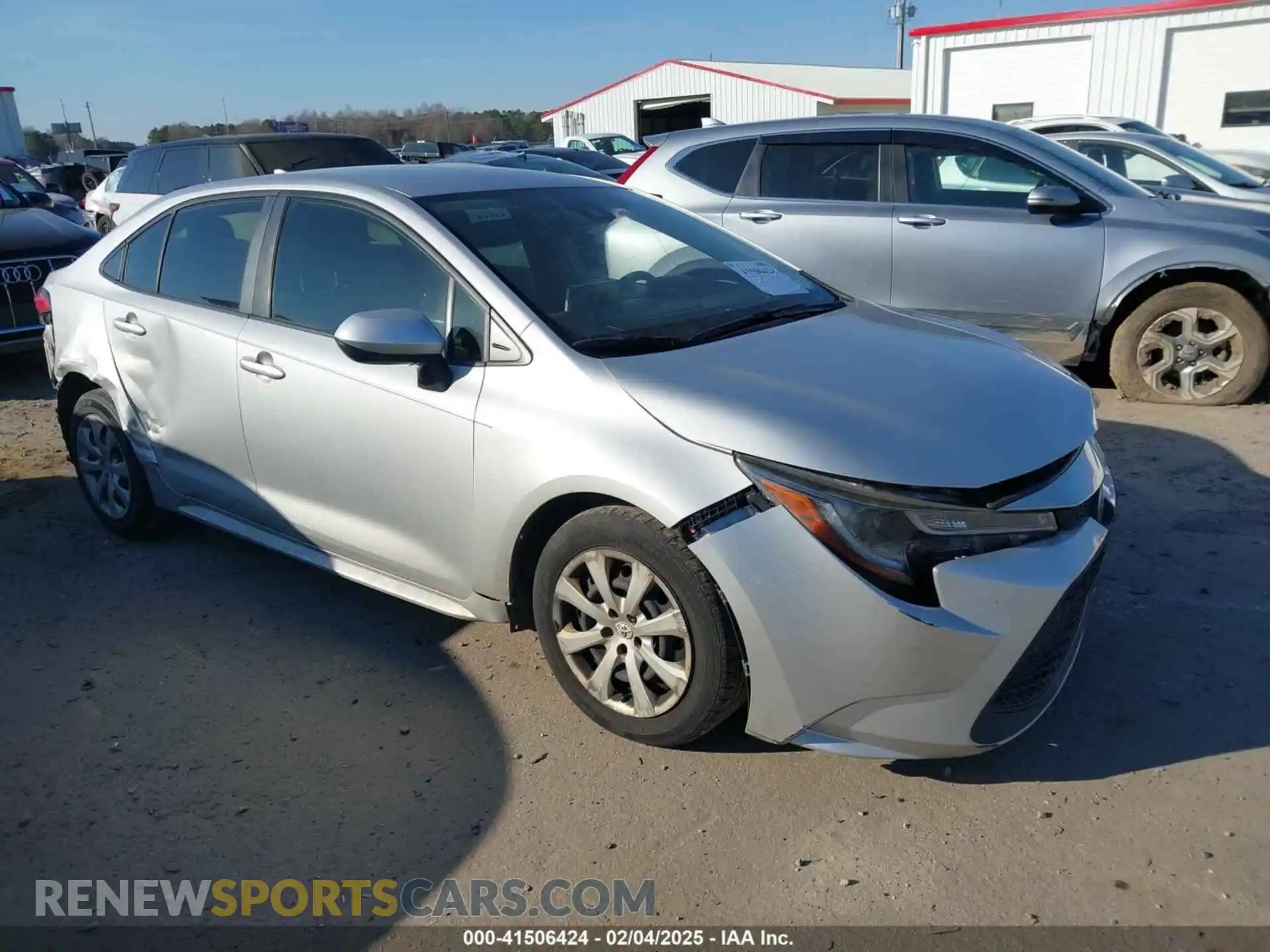 1 Photograph of a damaged car JTDEPMAE7MJ121269 TOYOTA COROLLA 2021