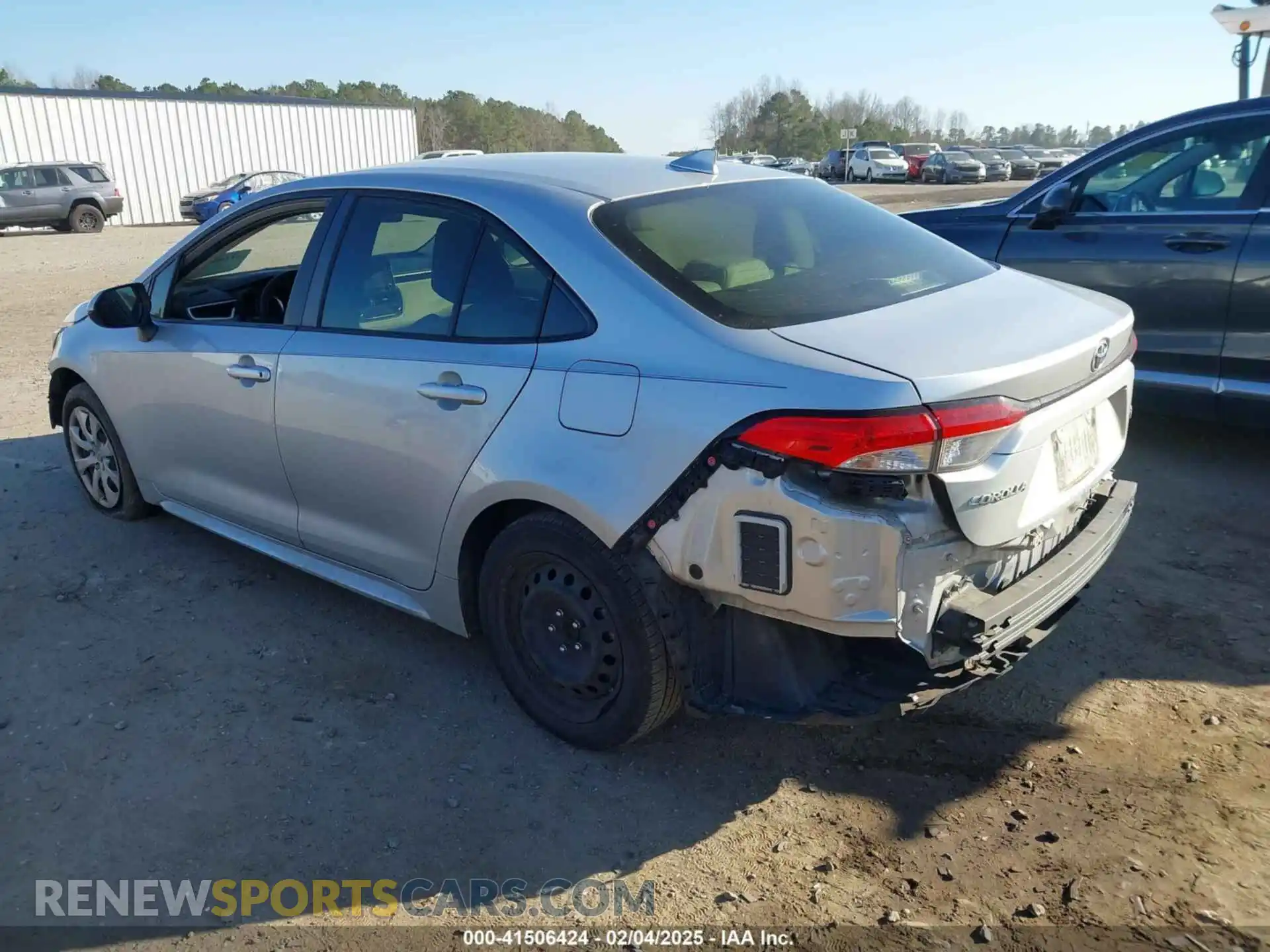 3 Photograph of a damaged car JTDEPMAE7MJ121269 TOYOTA COROLLA 2021