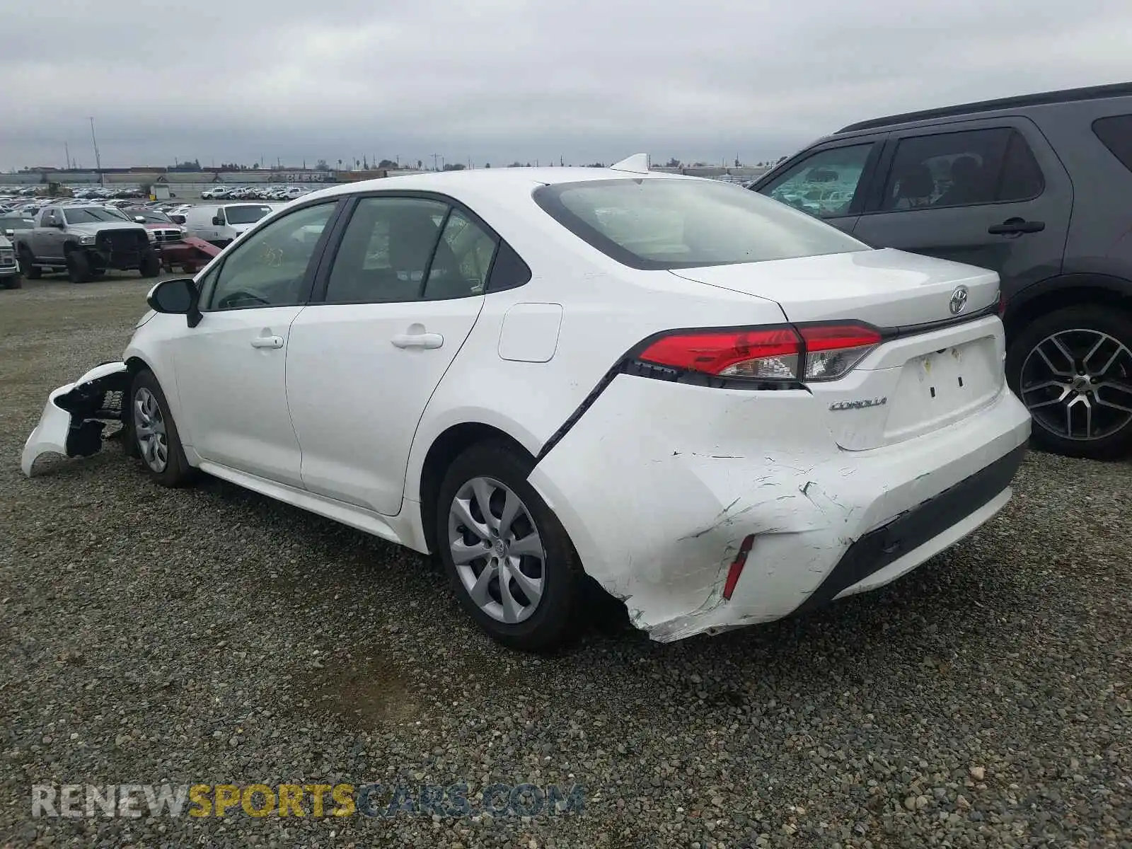 3 Photograph of a damaged car JTDEPMAE7MJ121868 TOYOTA COROLLA 2021