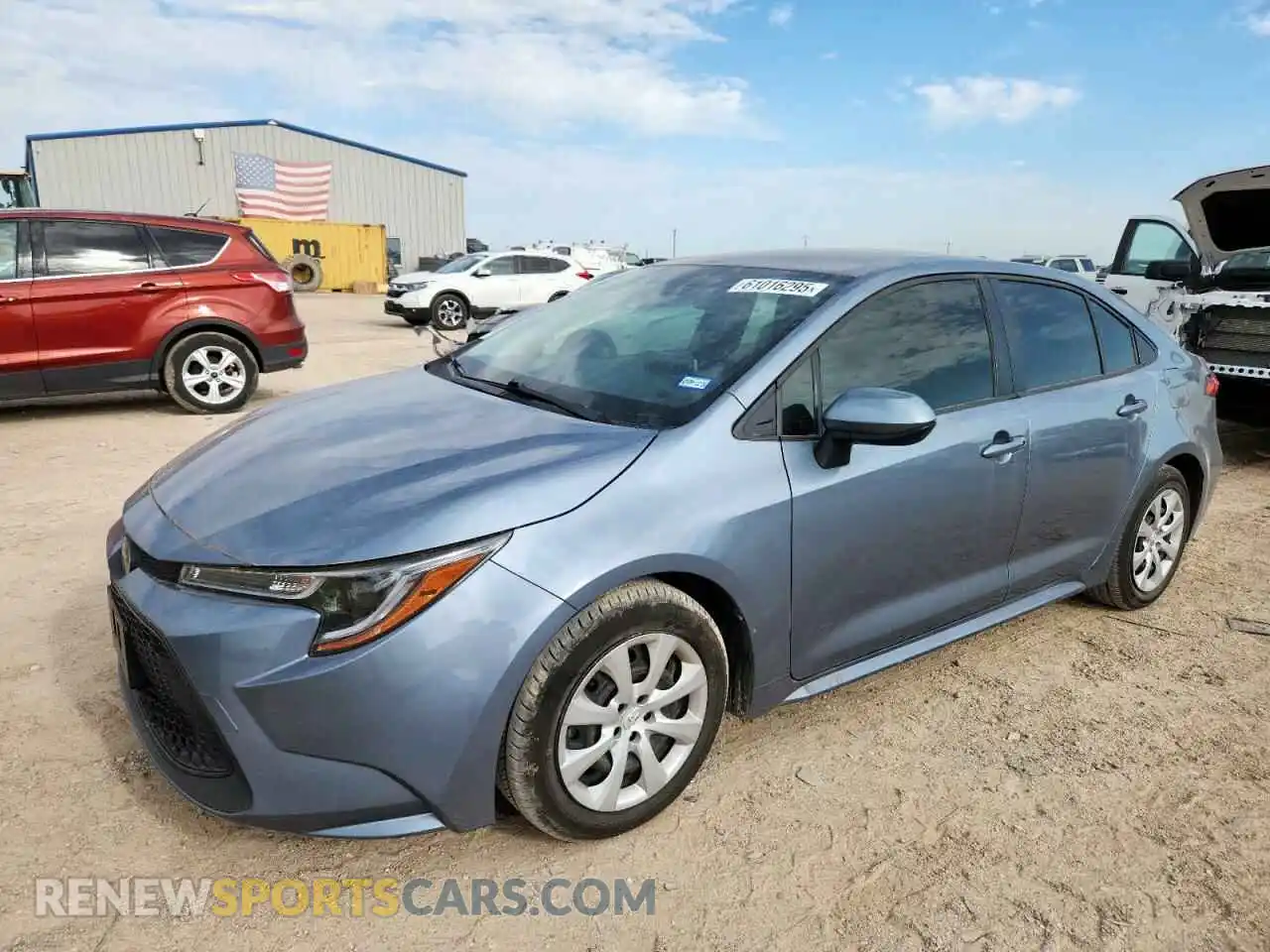 1 Фотография поврежденного автомобиля JTDEPMAE7MJ122342 TOYOTA COROLLA 2021