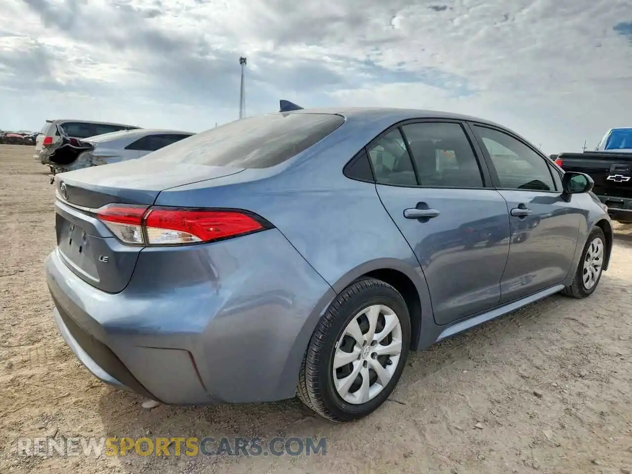 3 Фотография поврежденного автомобиля JTDEPMAE7MJ122342 TOYOTA COROLLA 2021