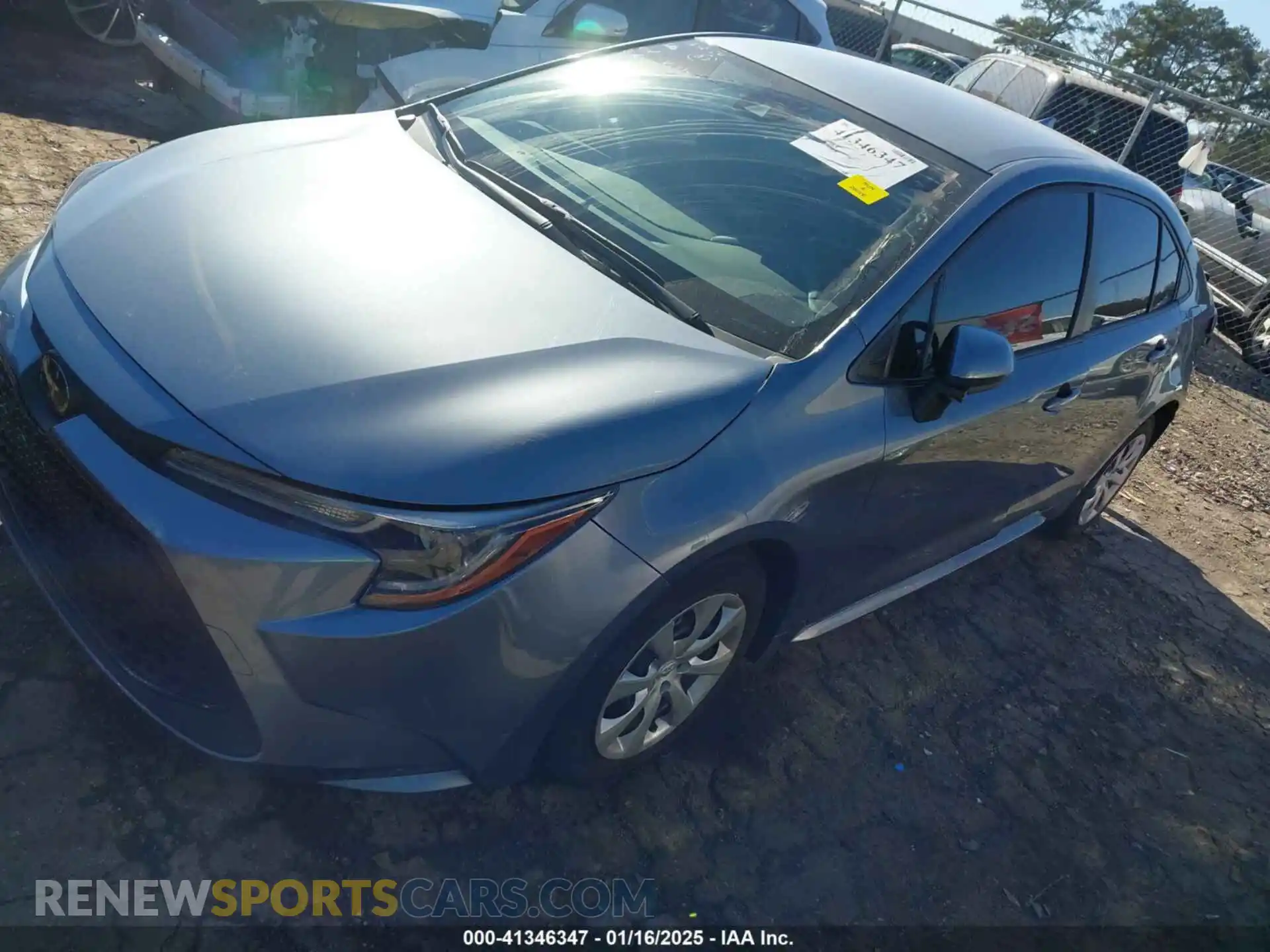 2 Photograph of a damaged car JTDEPMAE7MJ124964 TOYOTA COROLLA 2021